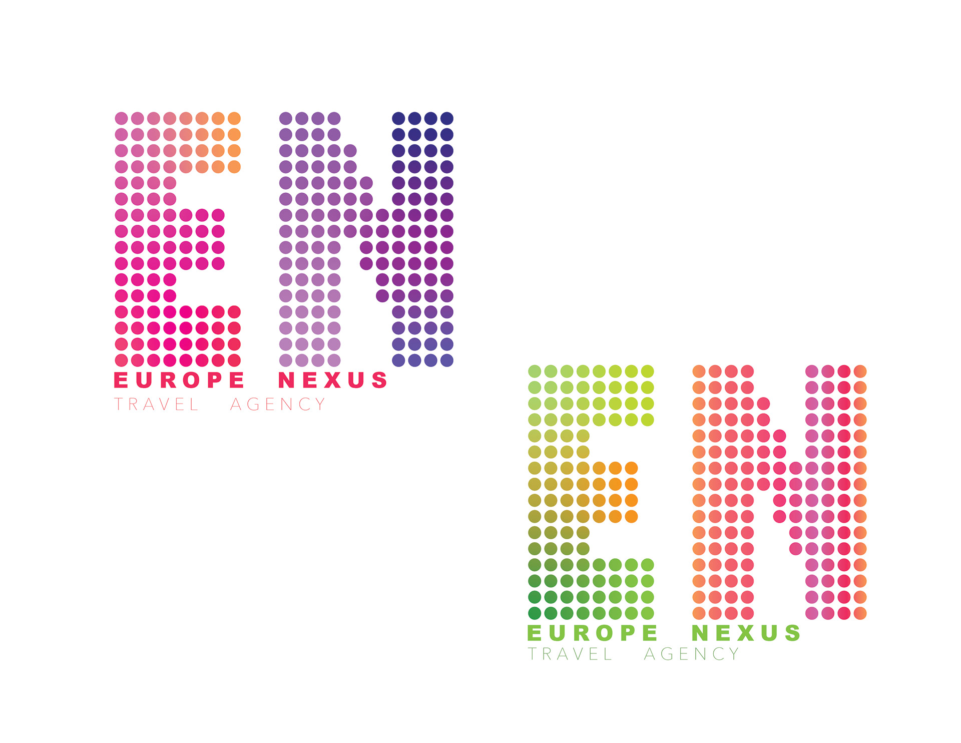 Logo for travel agency EN