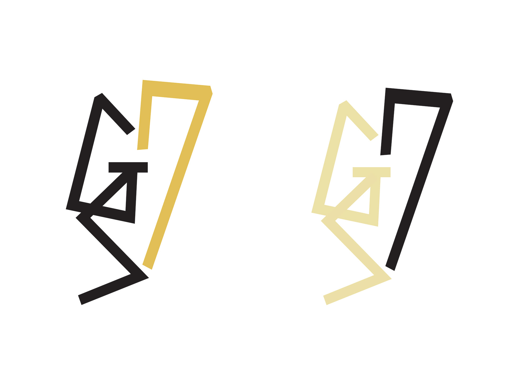 Abstract Logo Design with G, S, 7