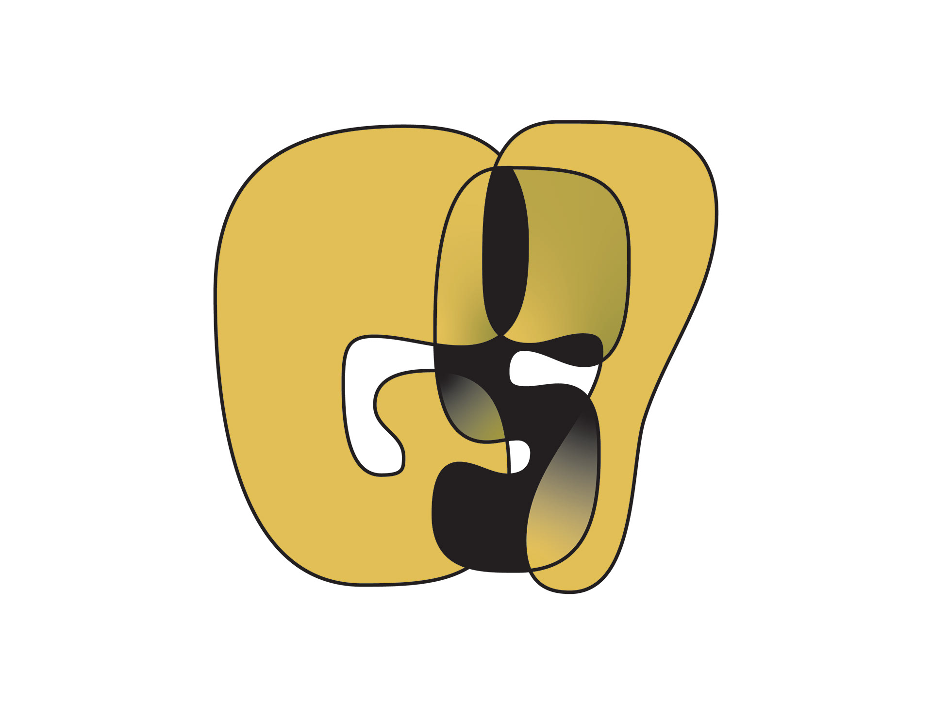 Abstract Logo Design with G, S, 7