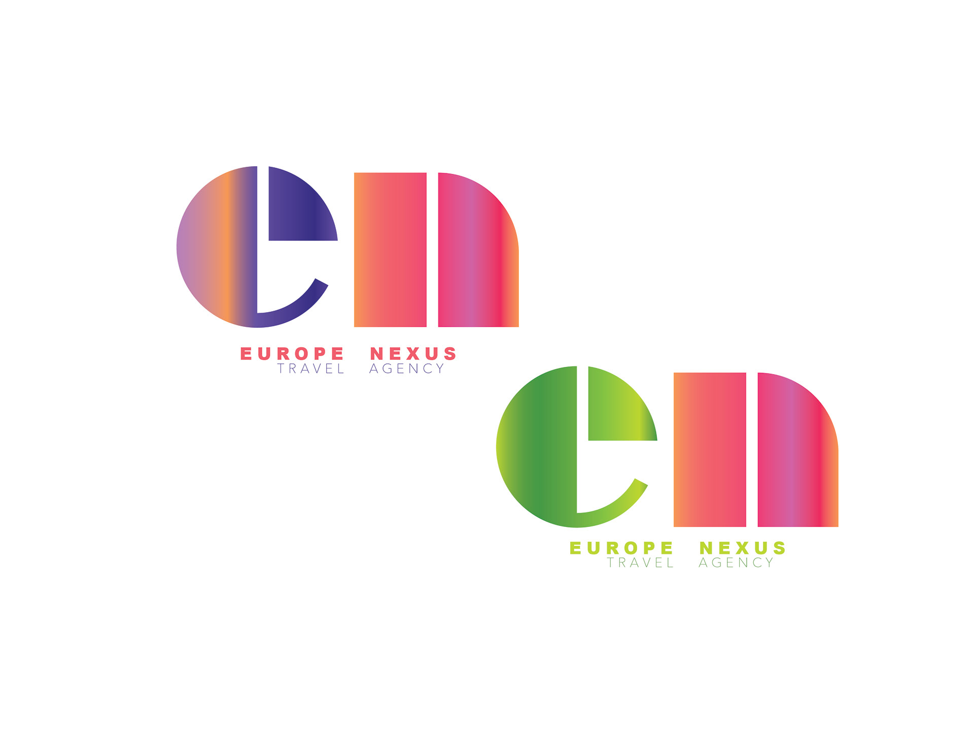 Logo for travel agency EN
