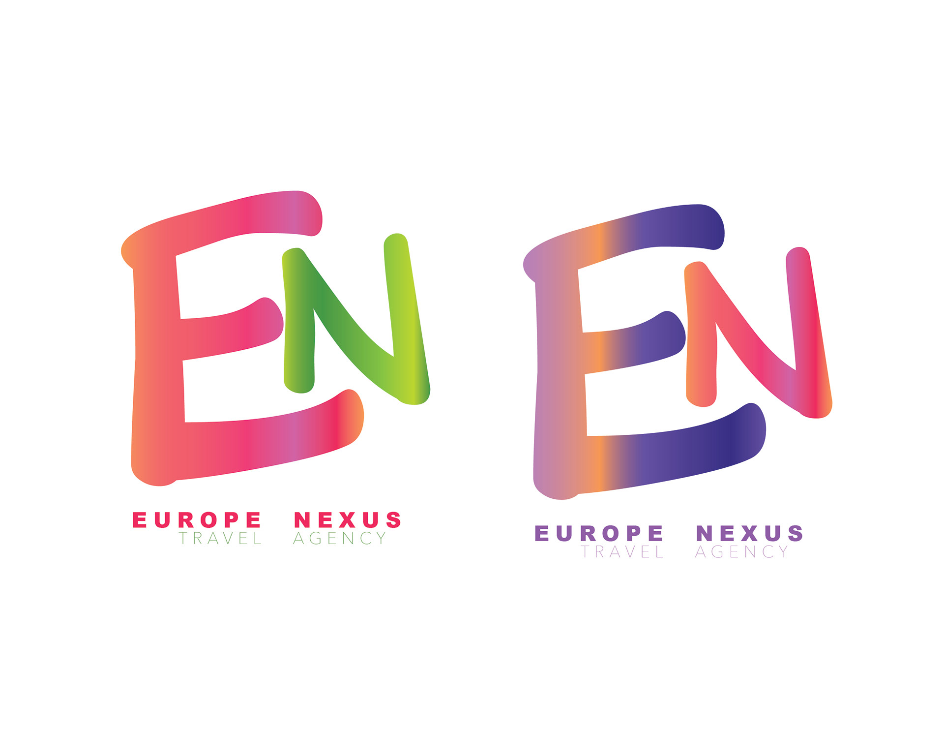 Logo for travel agency EN