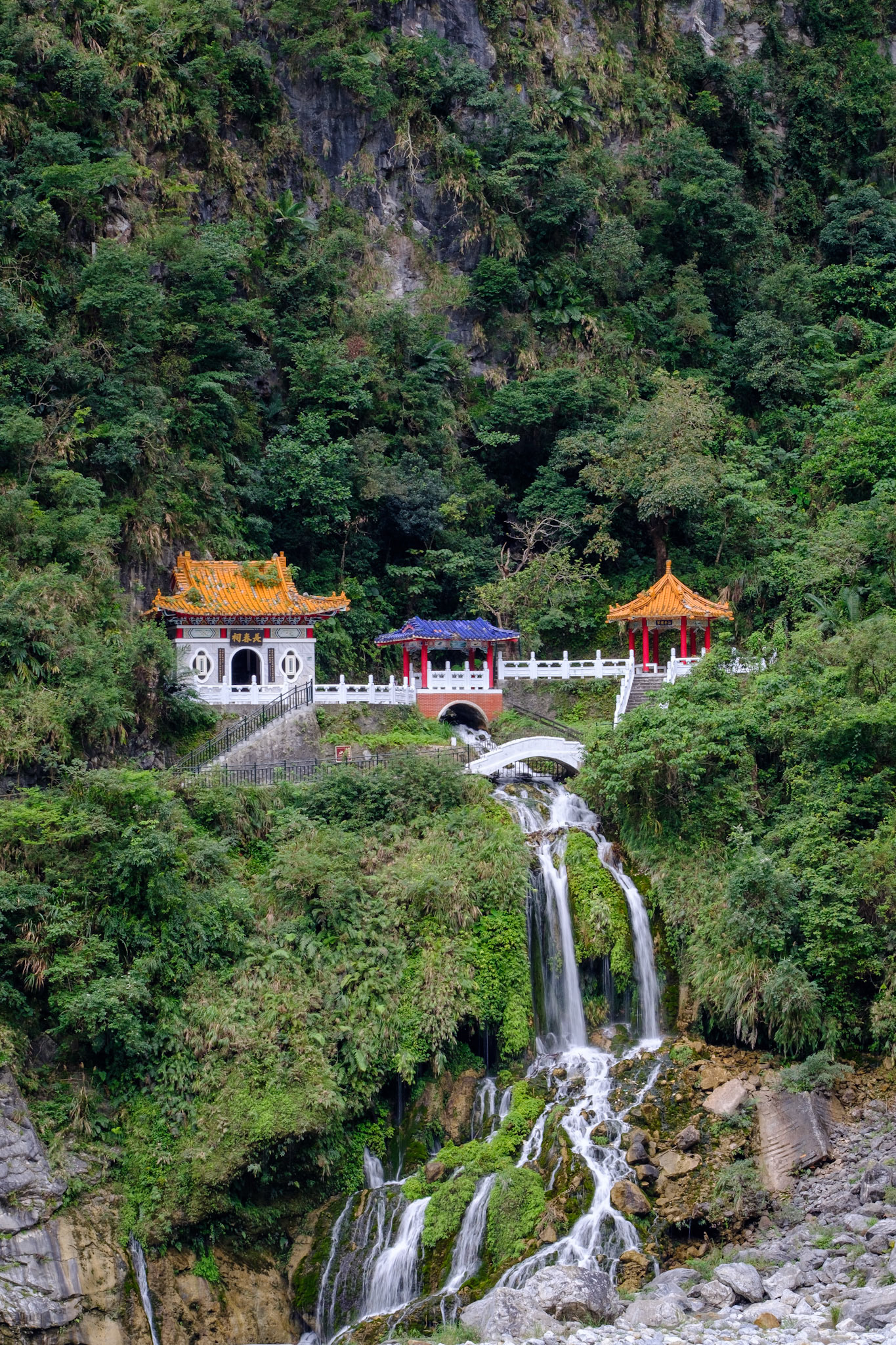Eternal Spring Shrine in Taroko Gorge National Park, Taiwan