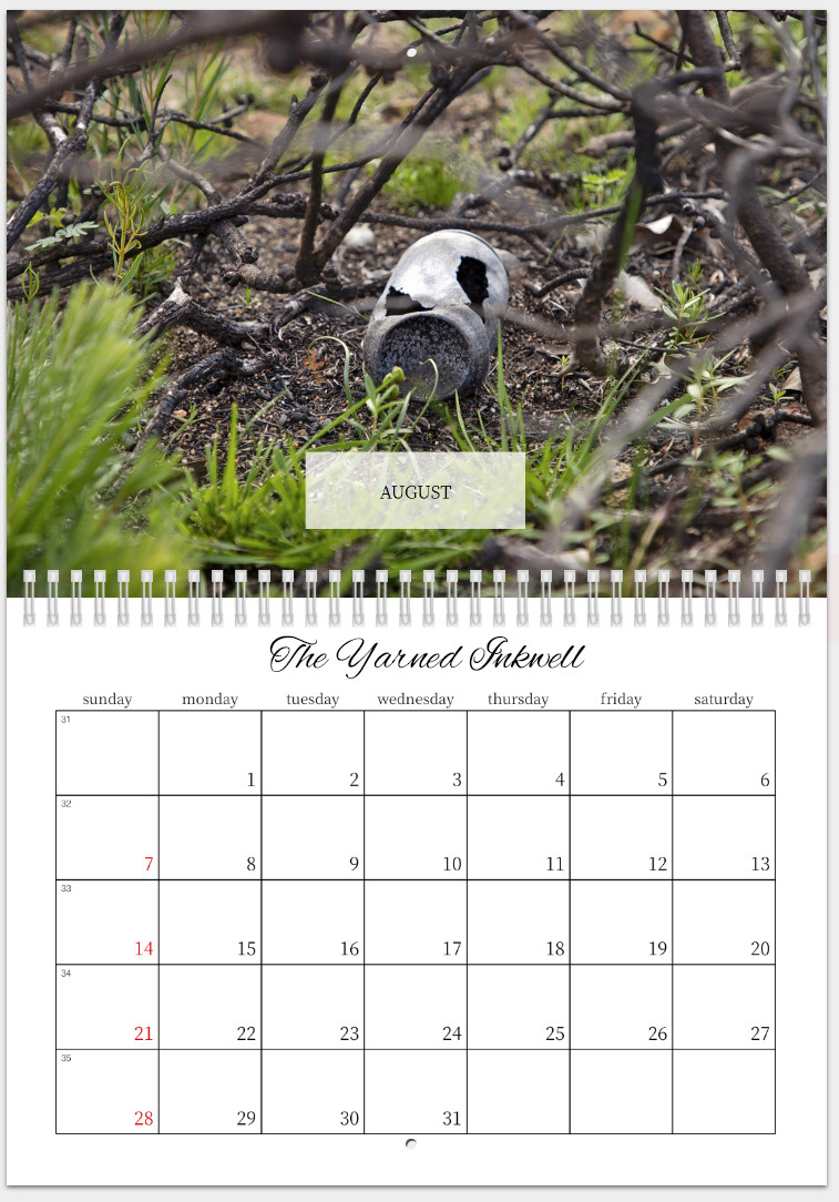 Old Can Calendar Page