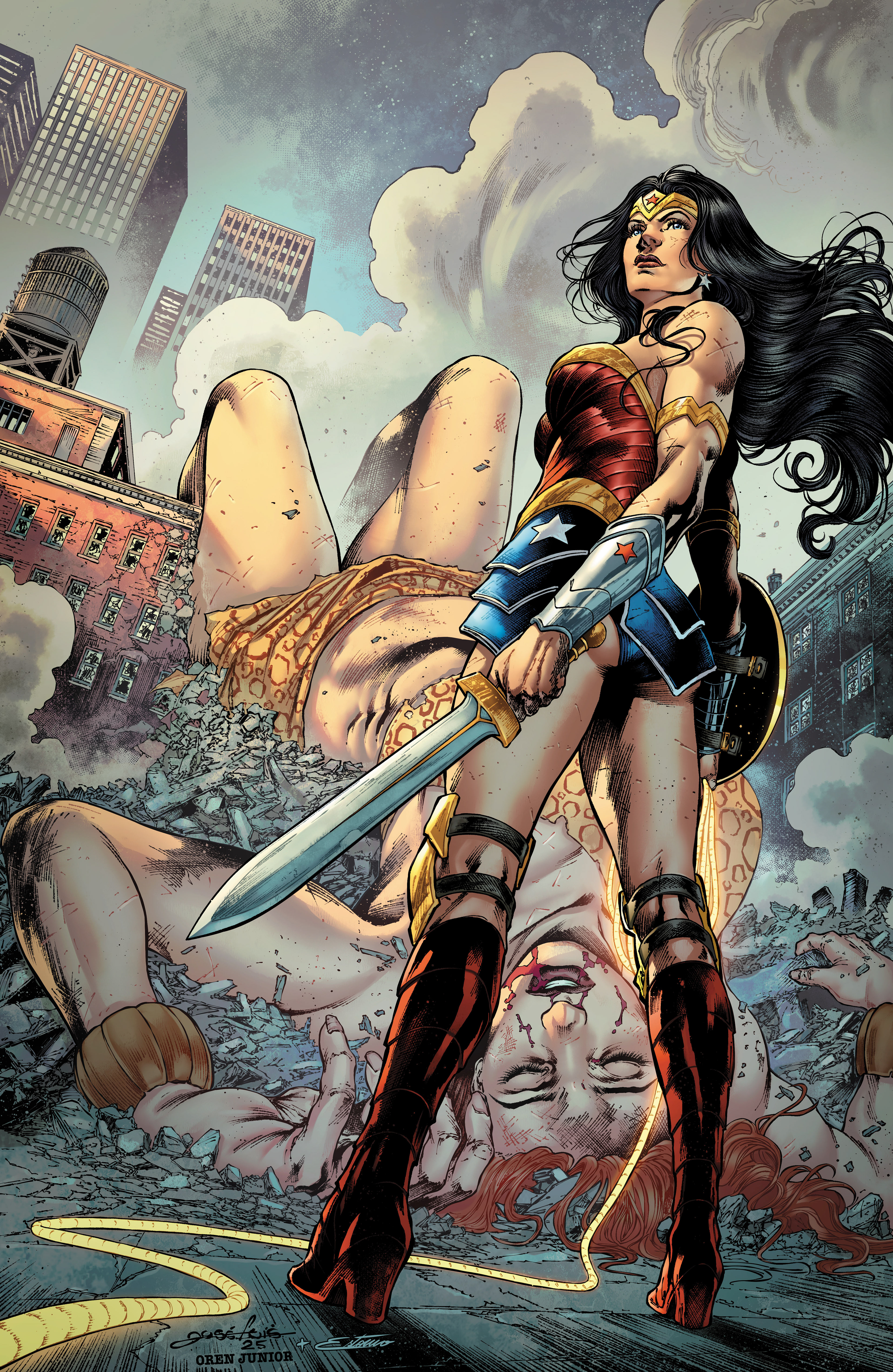 Art by José Luís, Ink by Oren Junior, Colors by me