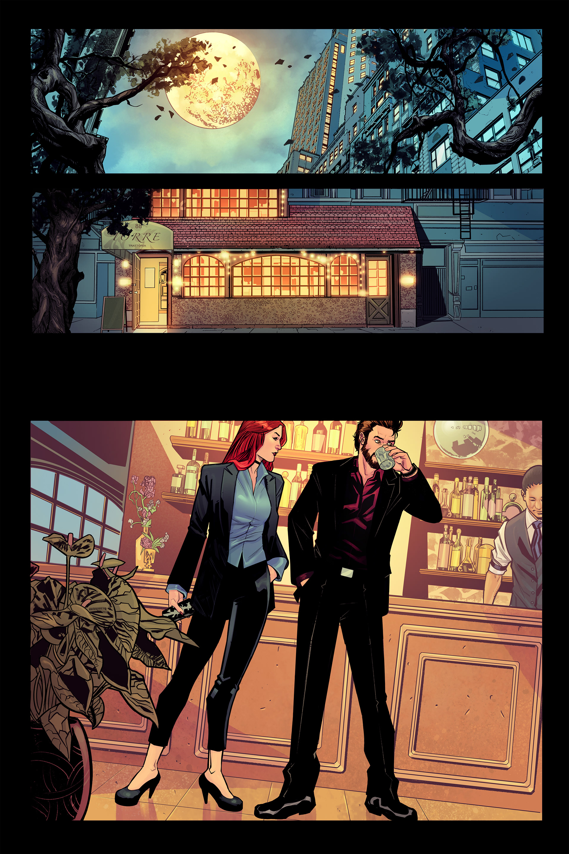 Art by David Messina, Colors by me