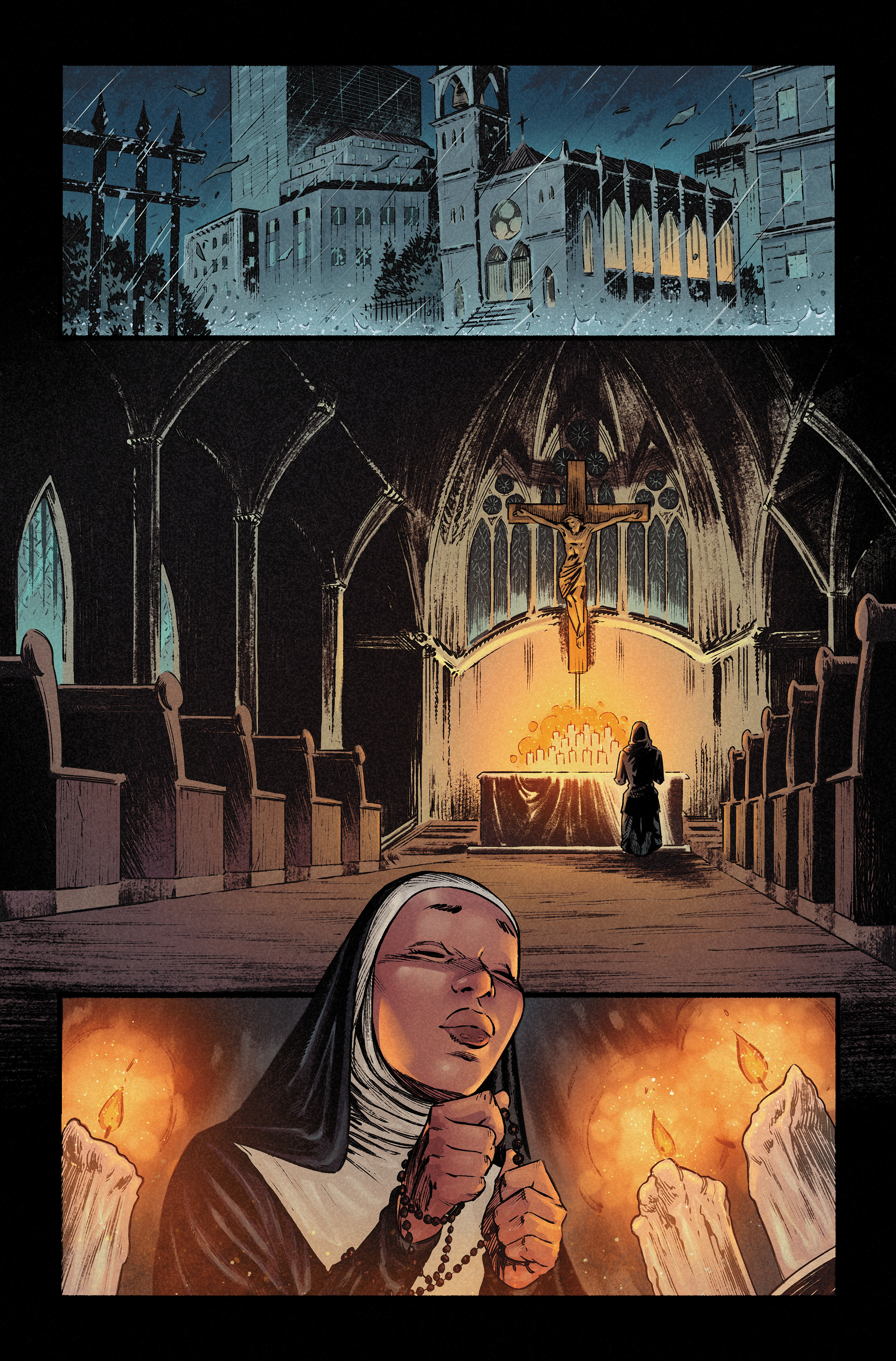 Art by Tiago Palma, Colors by me