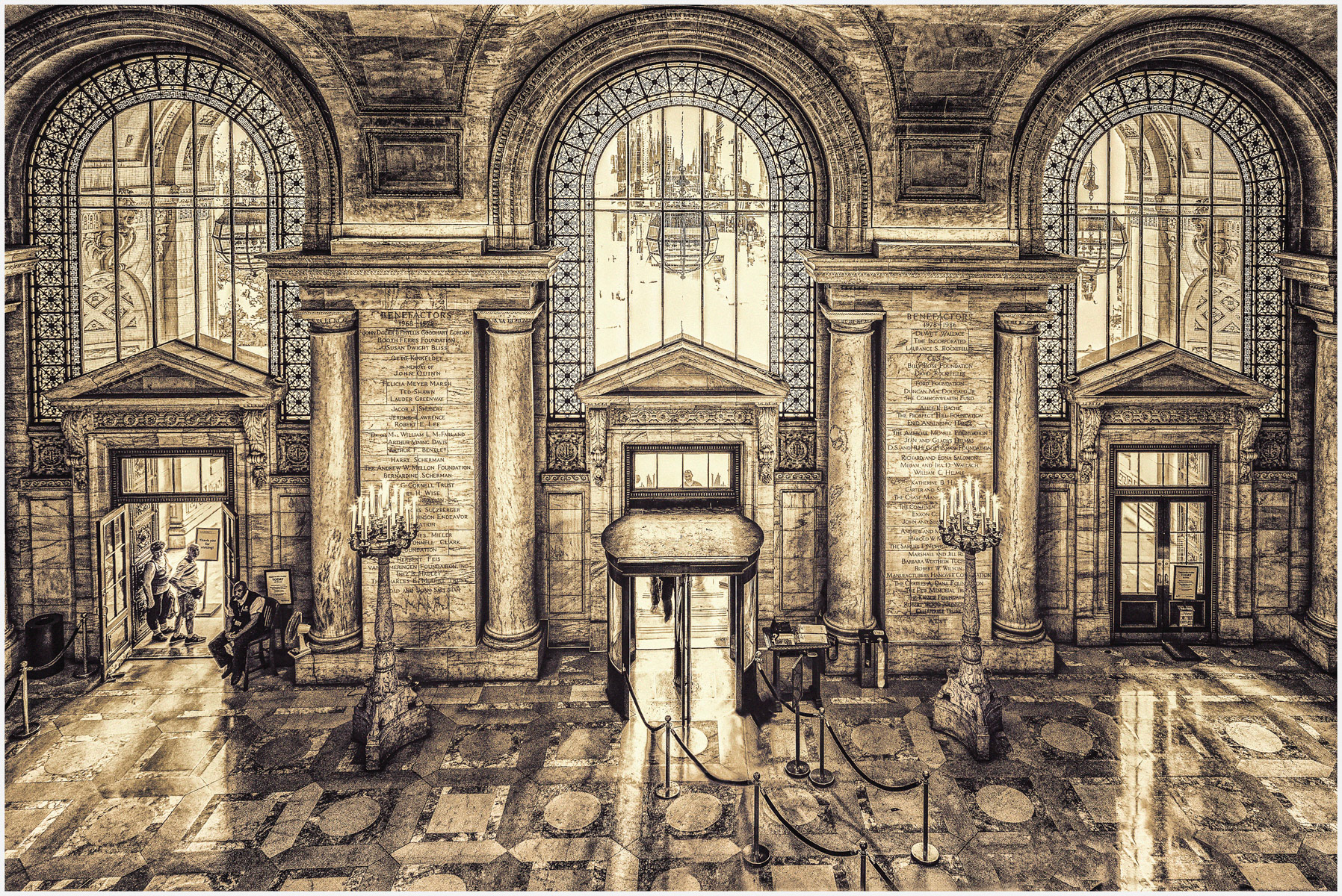 Interior, New York Public Library