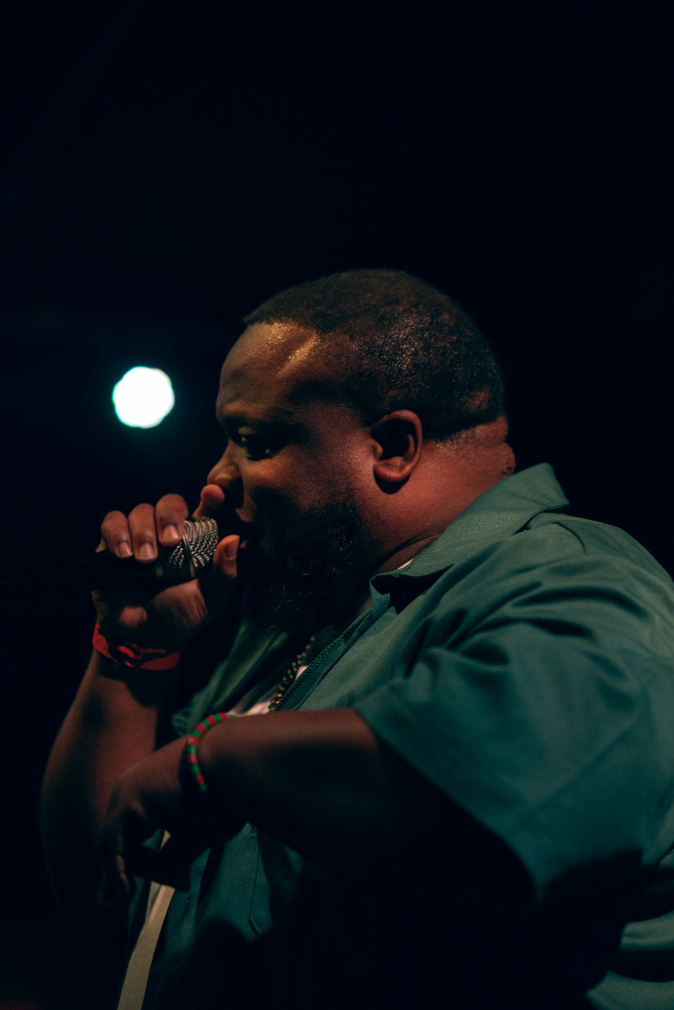 Raakim Al-Jabbar performs at the Deep Elum Block Party. Photographed by the Southpaw Media Agency.