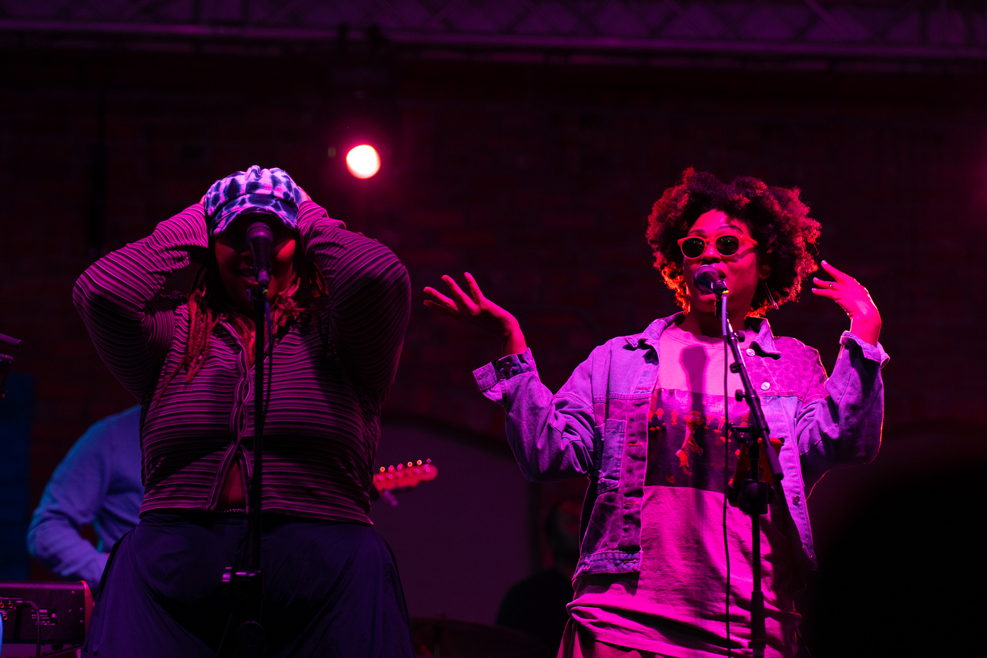 Dana Harper performs at the Deep Elum Block Party. Photographed by the Southpaw Media Agency.