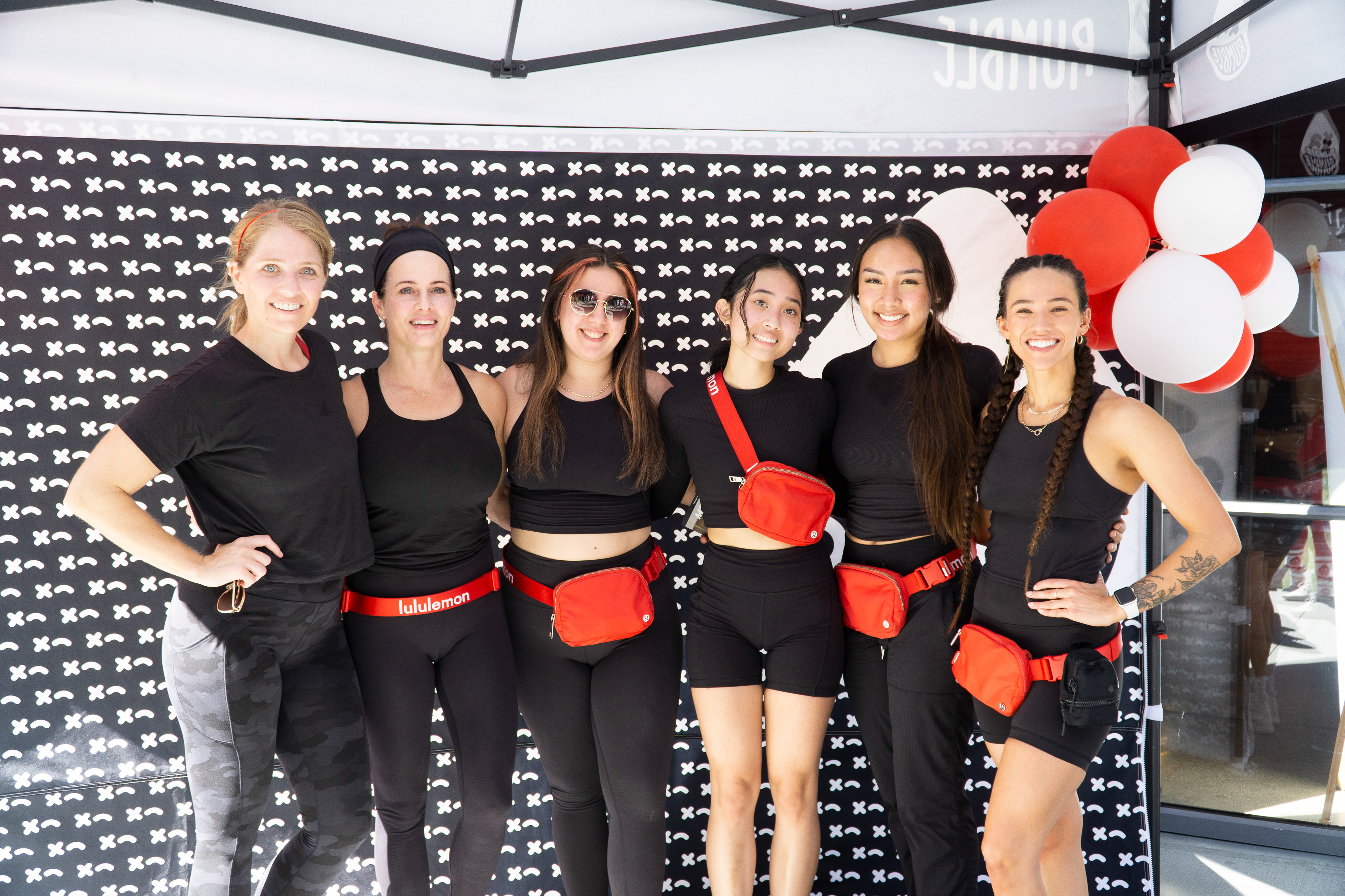 Rumble boxing gym x Lululemon pop up boxing class