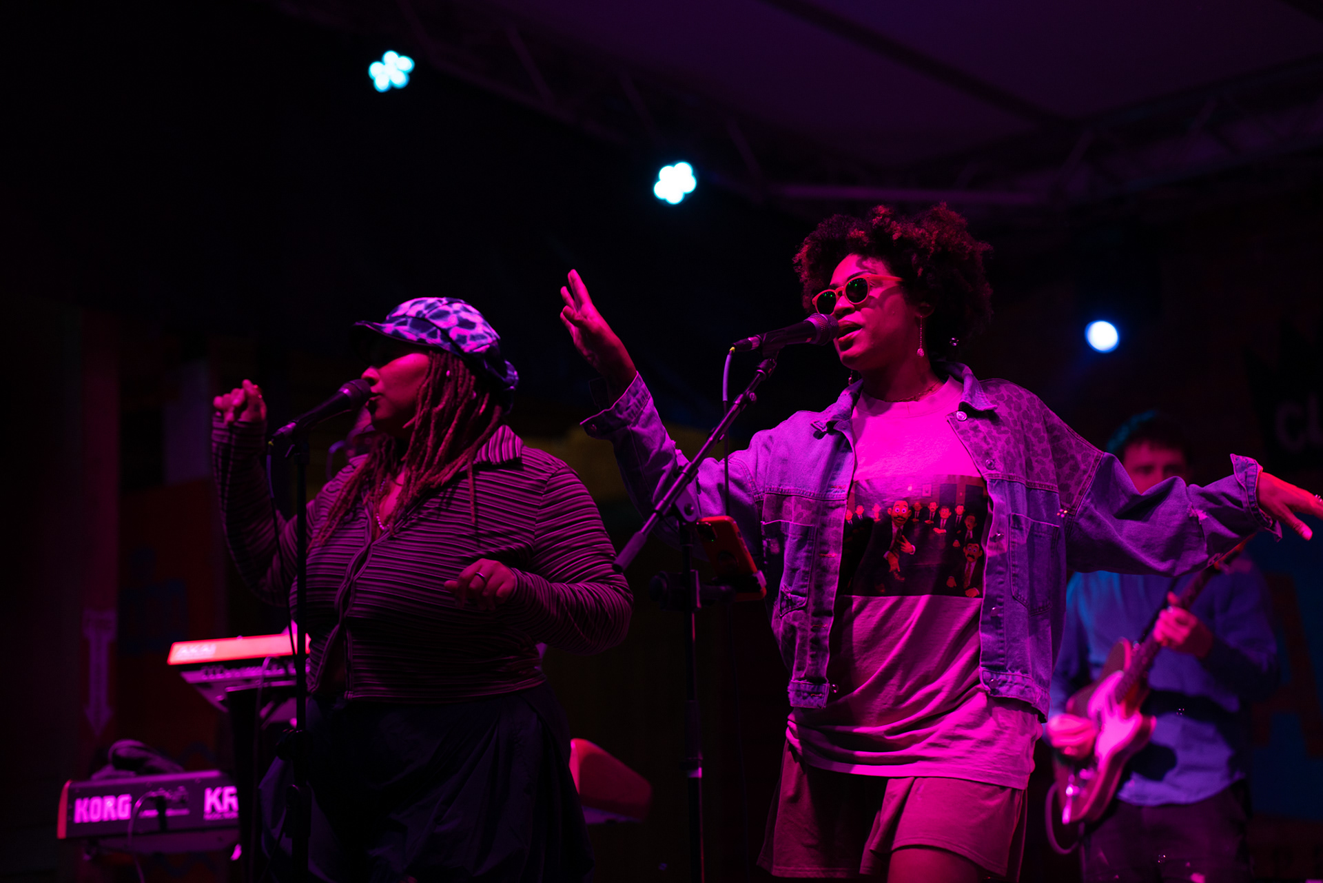 Dana Harper performs at the Deep Elum Block Party. Photographed by the Southpaw Media Agency.