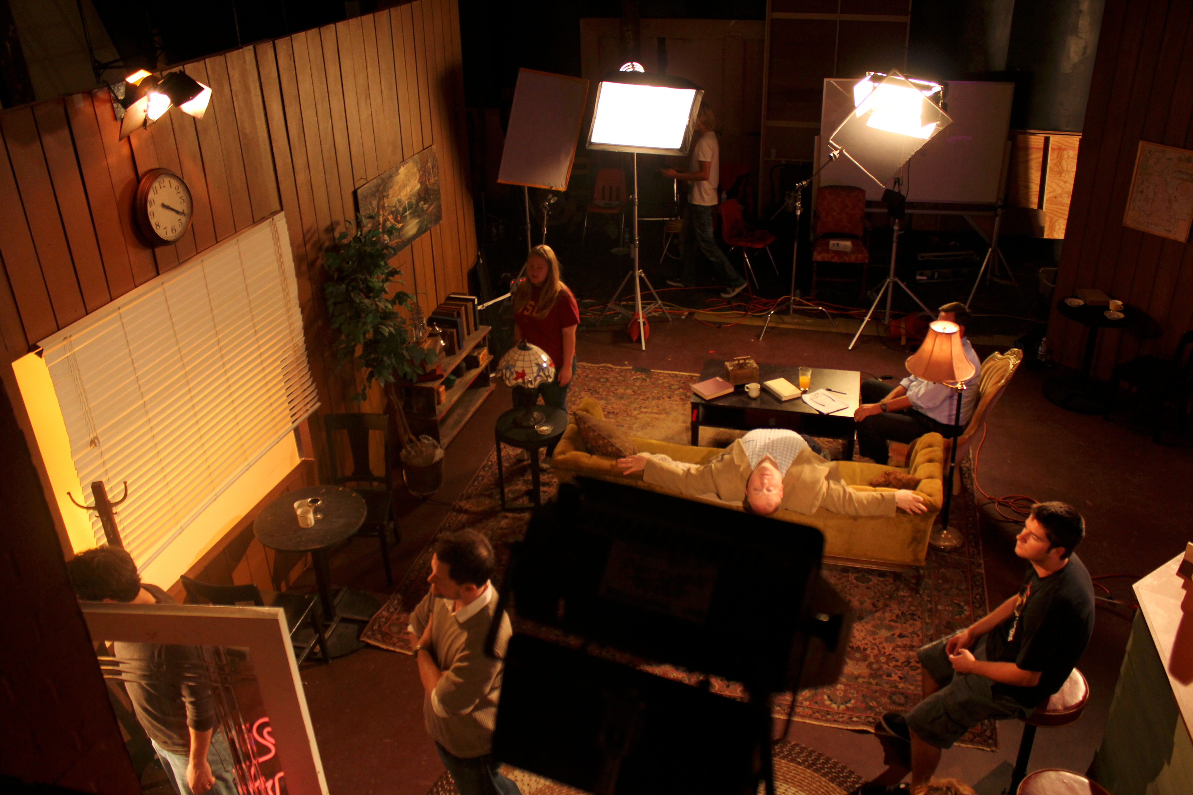 BTS from the set of Abeo.