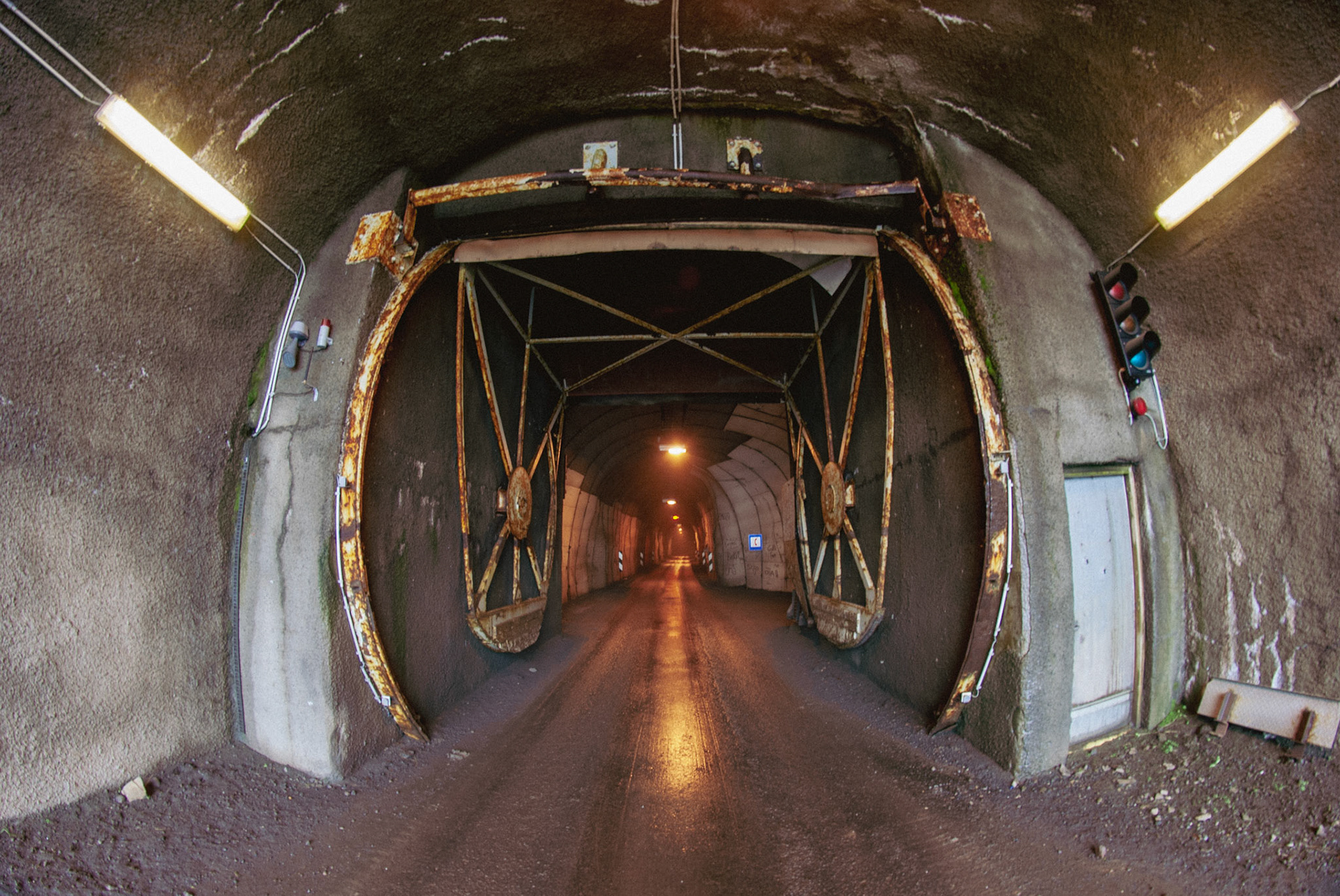 Iceland. Just some random tunnel along the Ring Road.