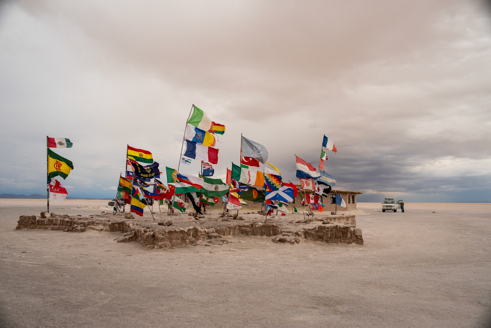 Salar de Uyuni, Bolivia. A little bit of the world, in the middle of nowhere.