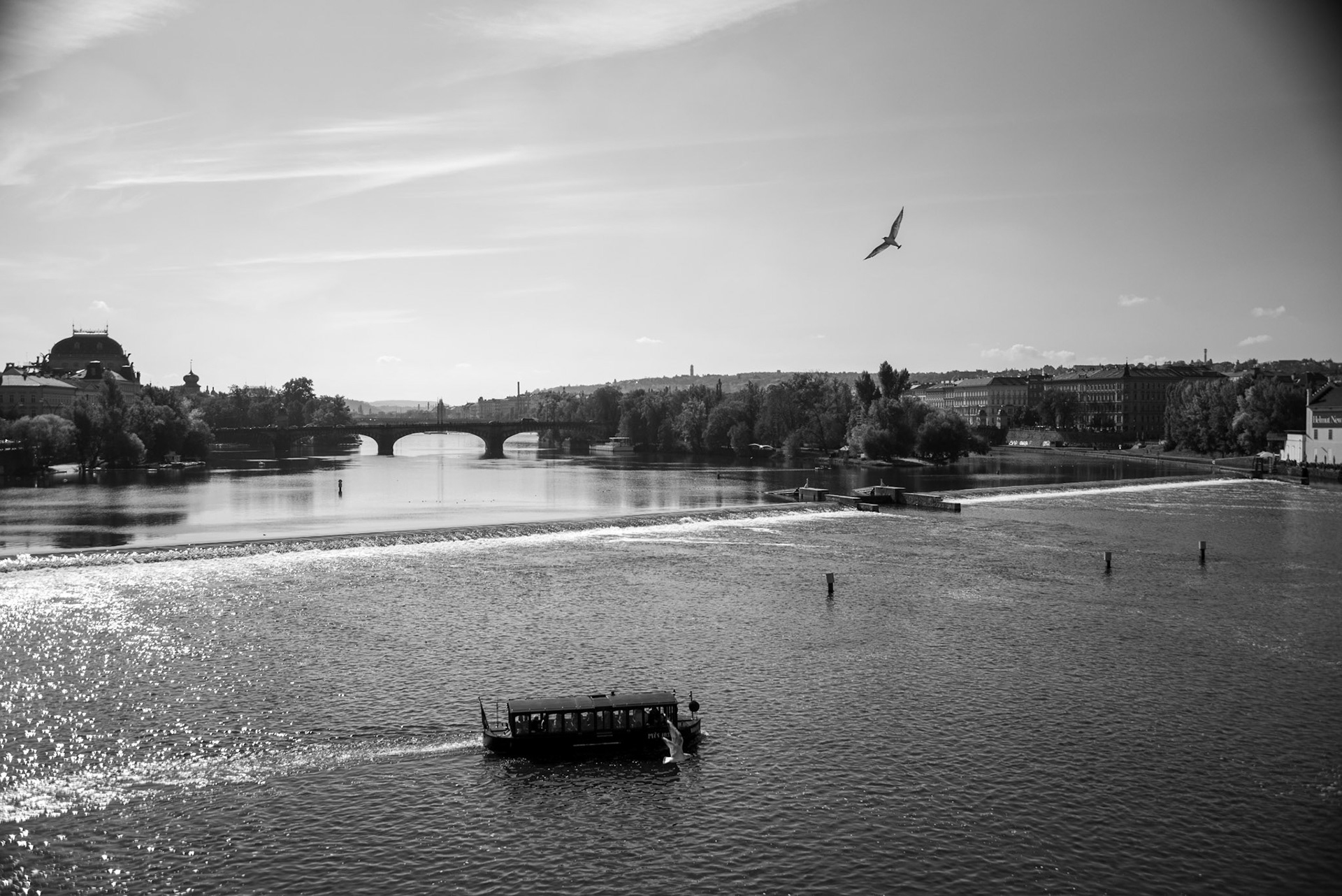 Prague, Czech Republic. Life along the Vltava.