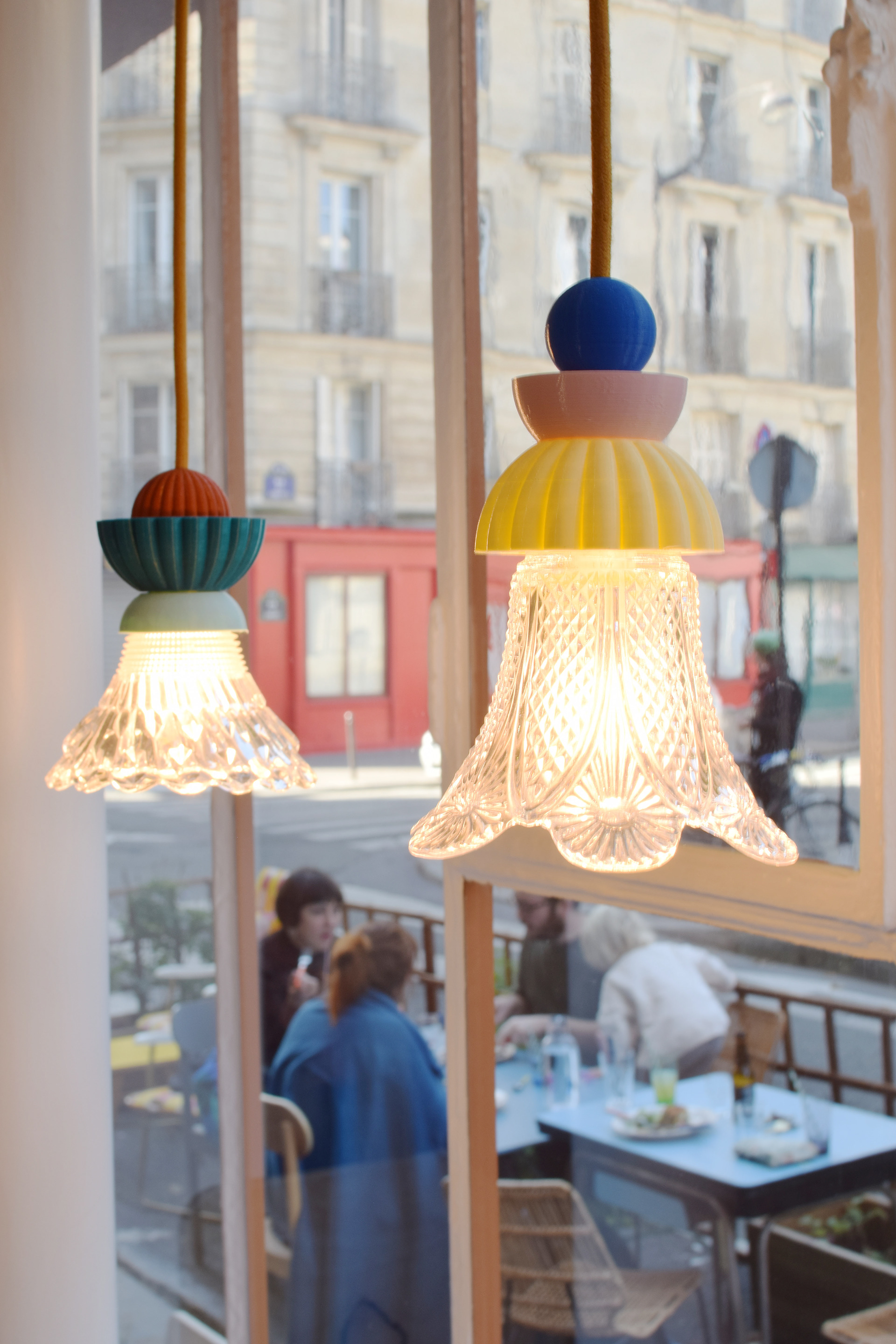 upcycled lamps