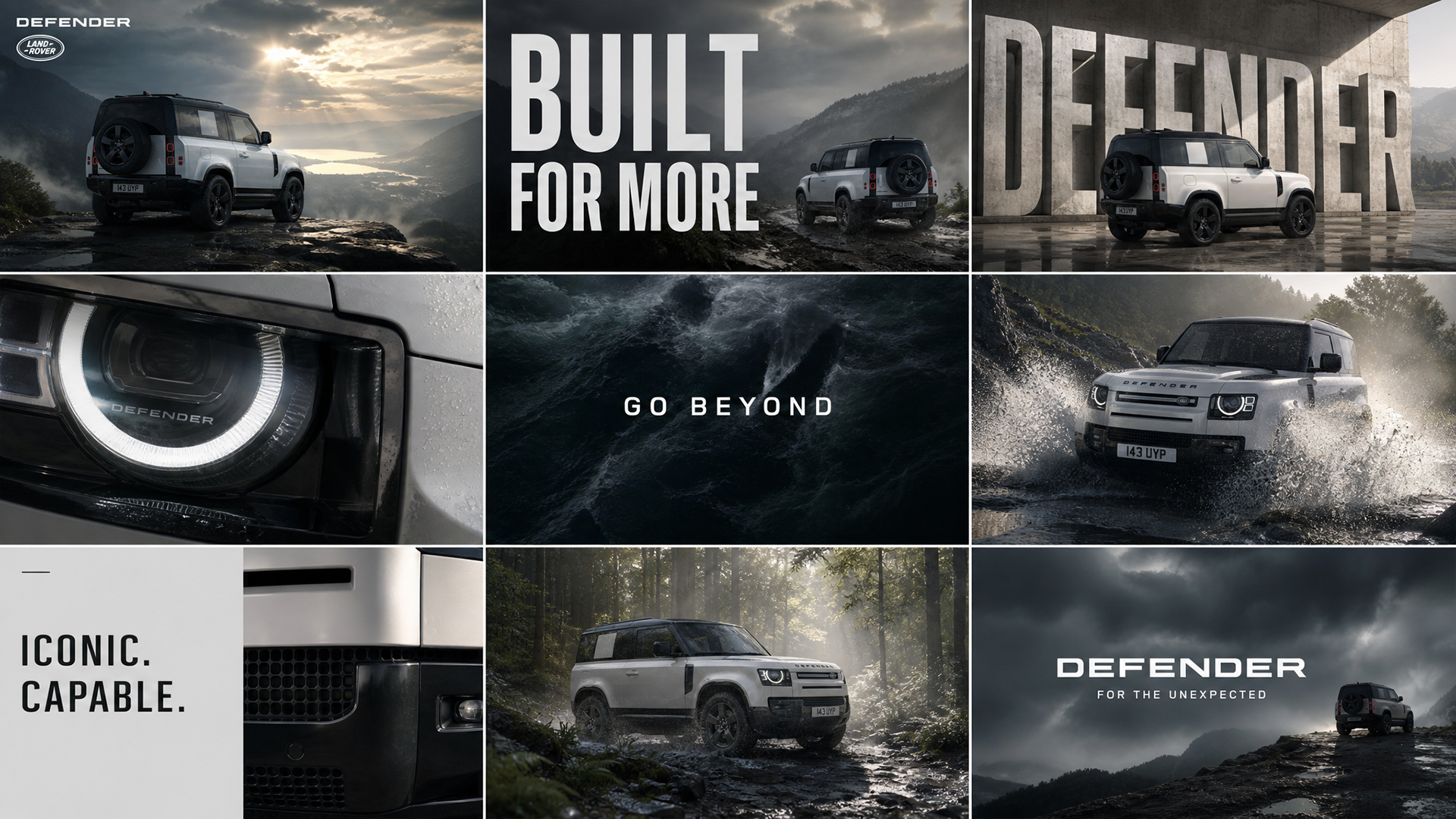 Land Rover Defender 90 Slates