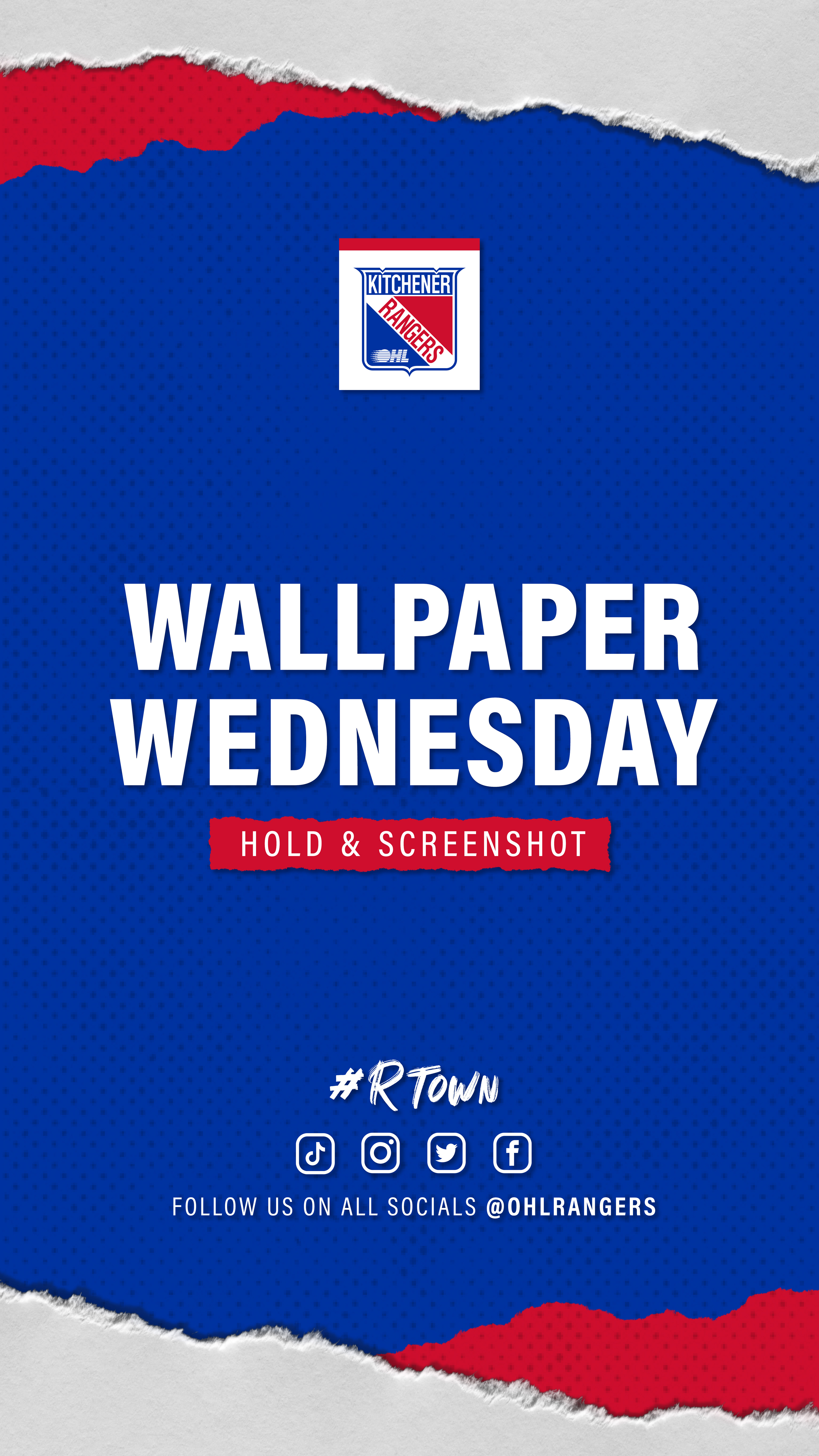 Wallpaper Wednesday 'Hold & Screenshot' Design