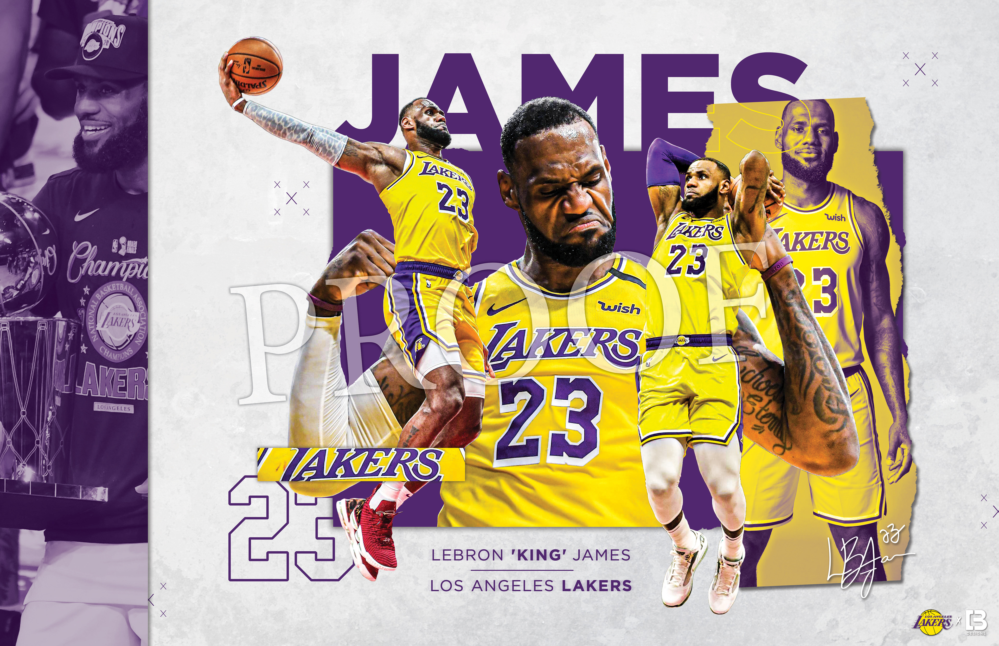 Lebron James - 11"x17" Poster