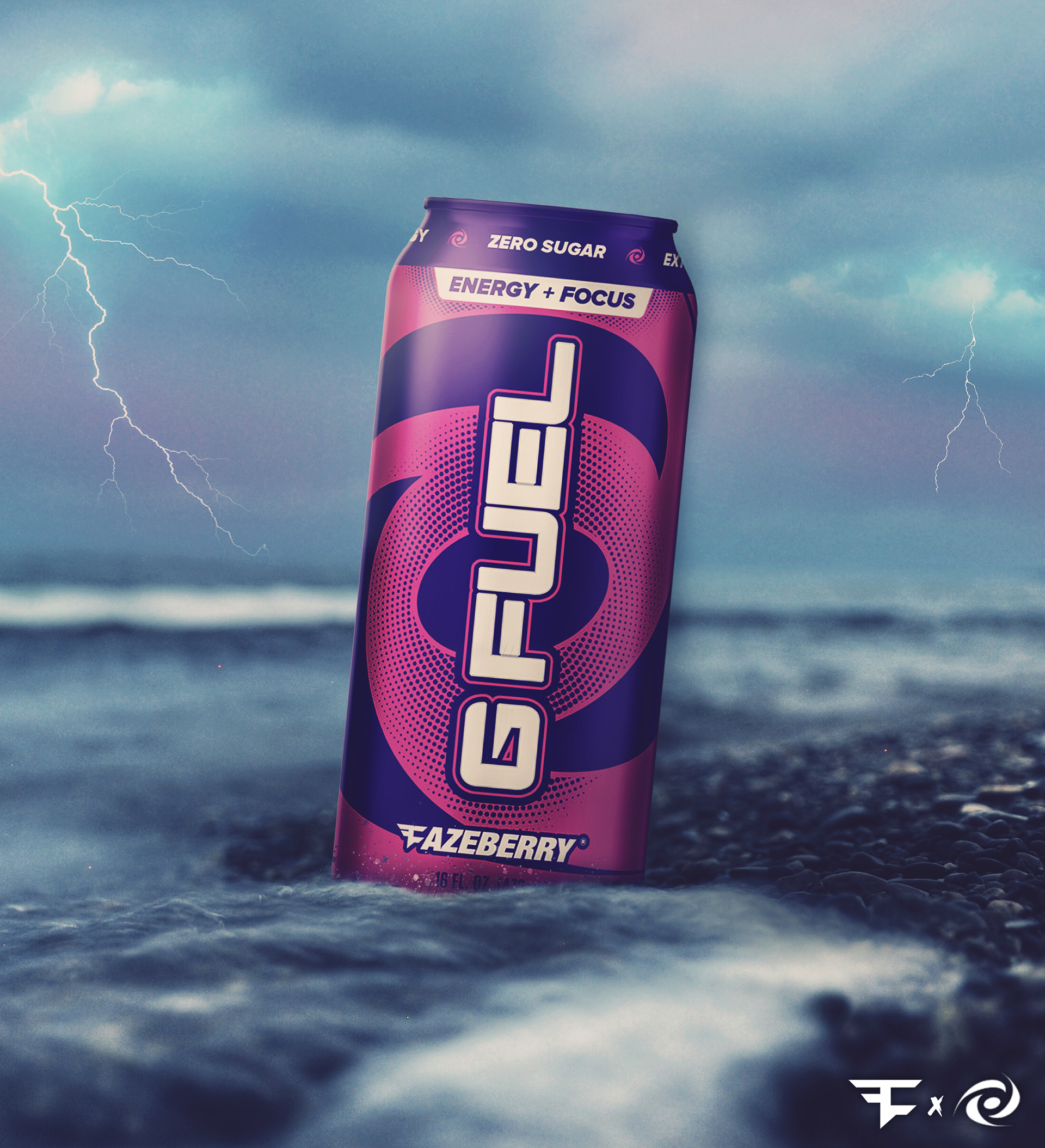 GFuel FaZe Berry Can Advertisement