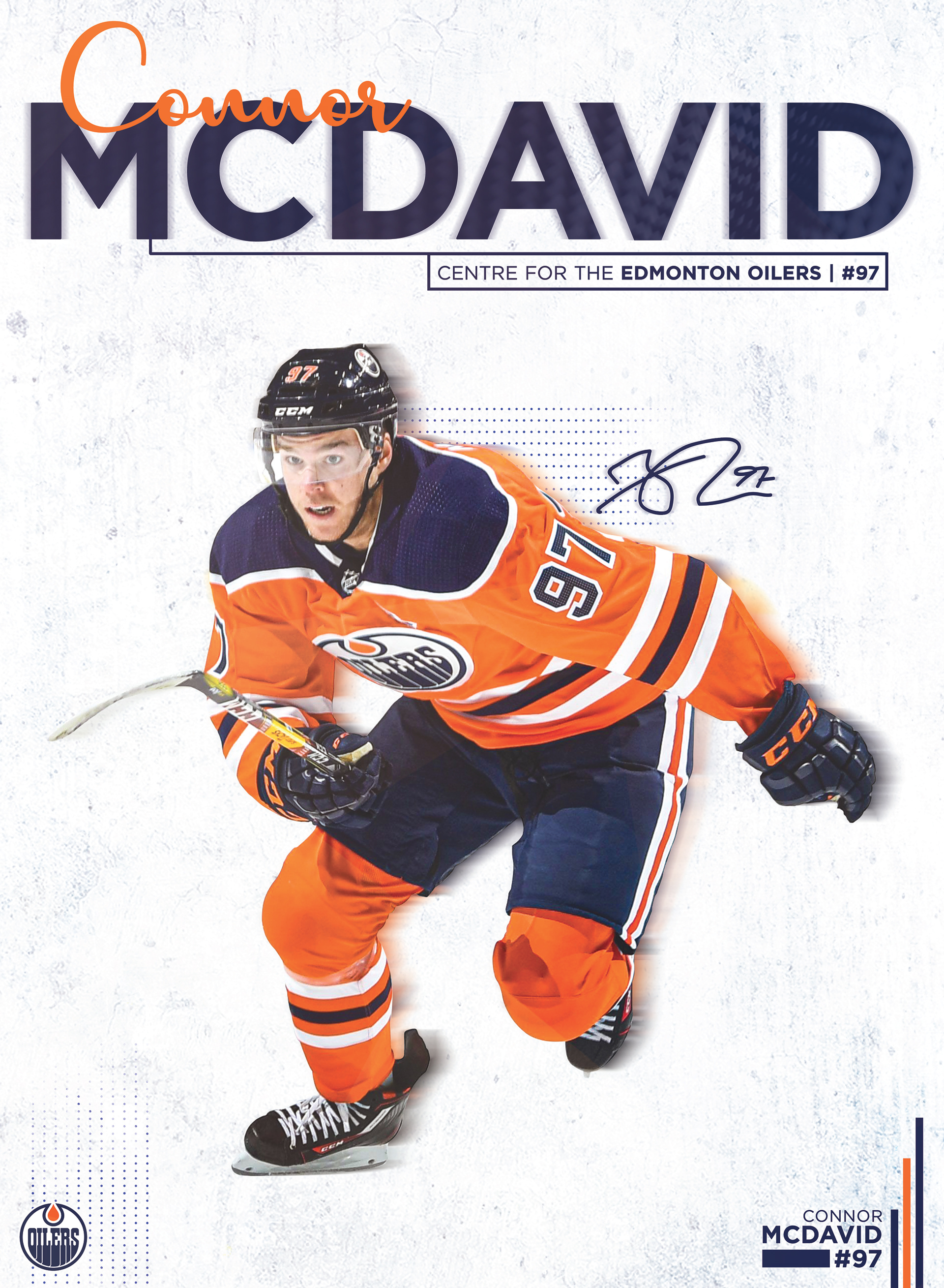Connor McDavid - 11"x17" Poster