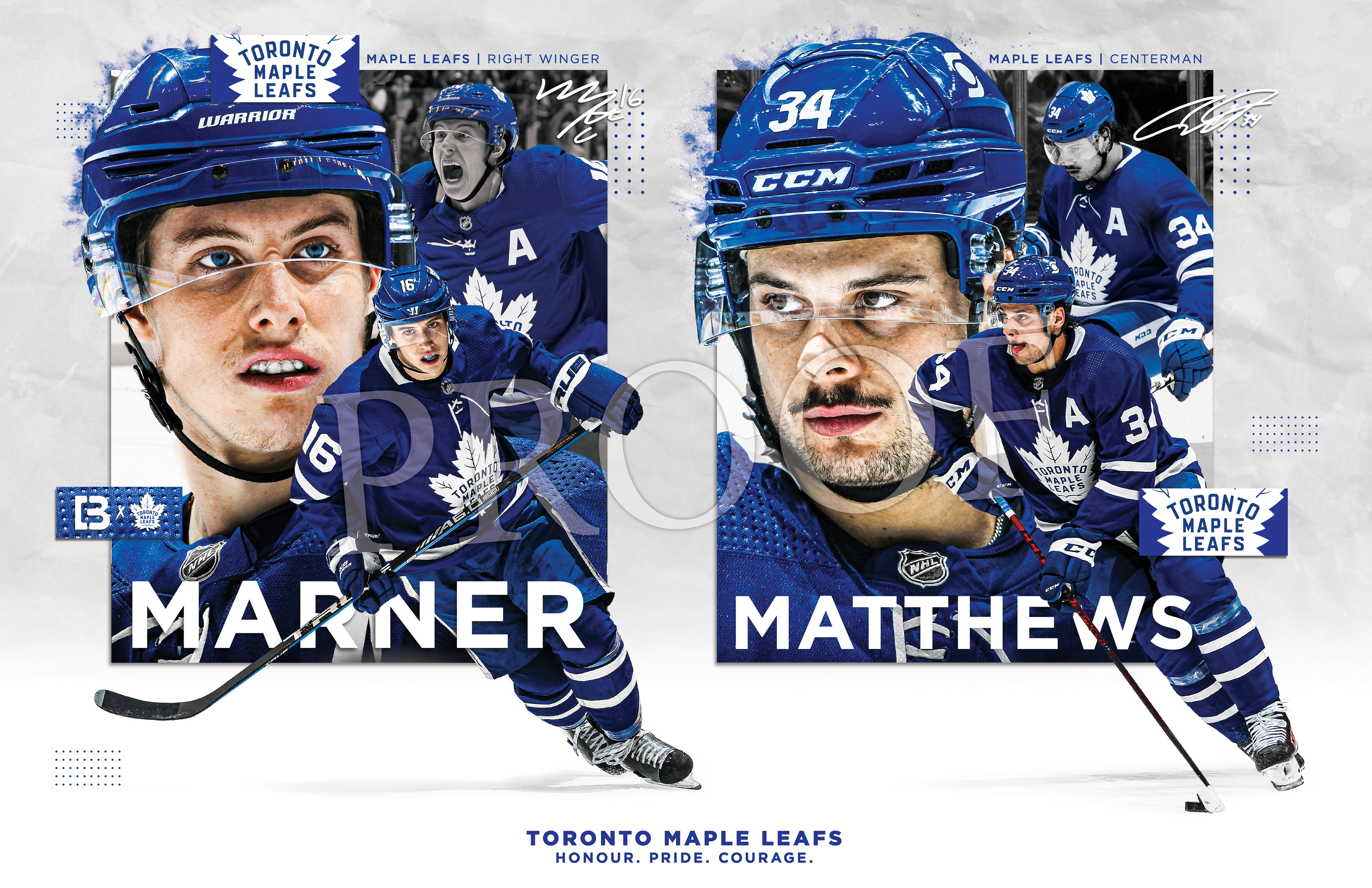Marner & Matthews - 11"x17" Poster