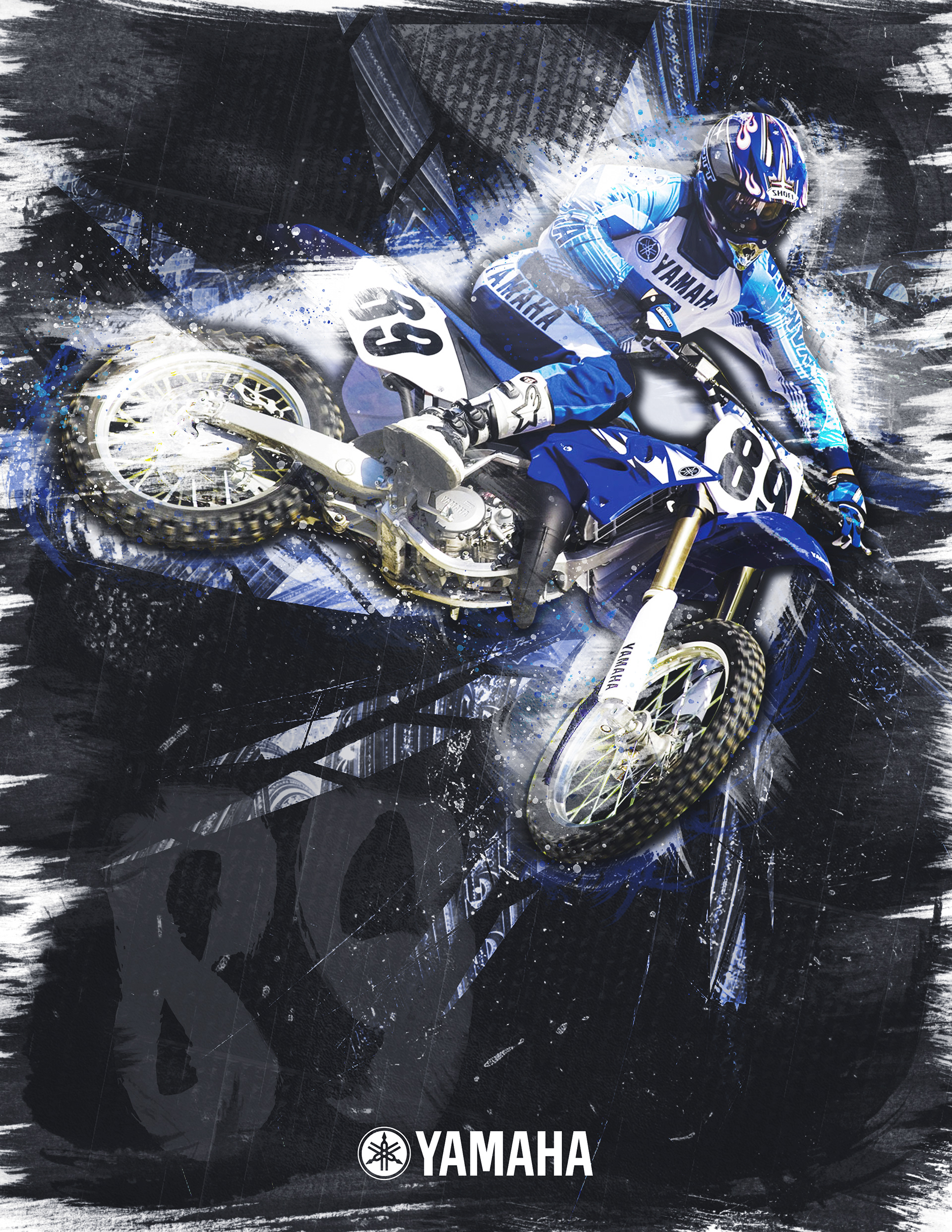 Yamaha Dirt Bike Advertisement
