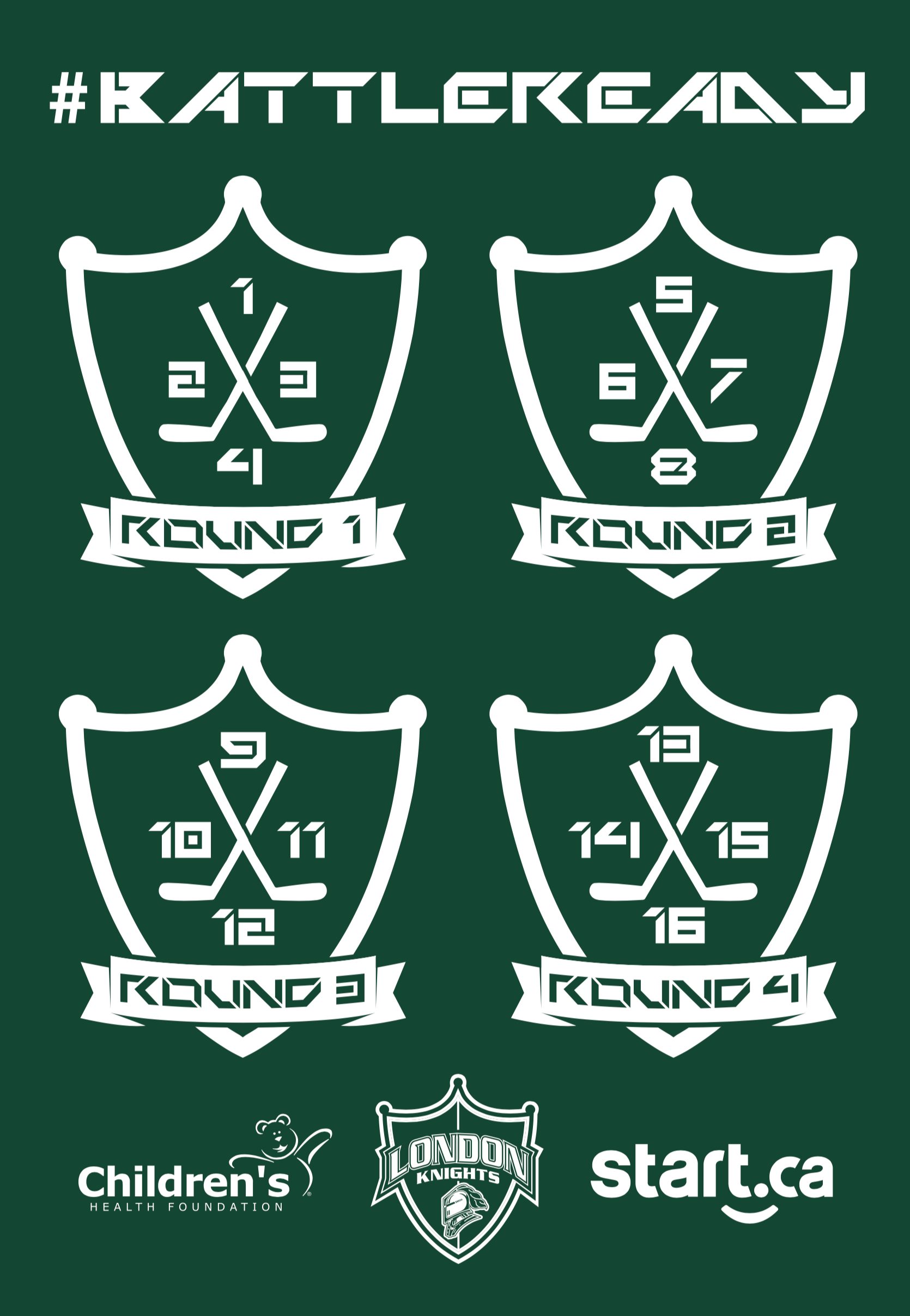 2017/2018 Playoffs Shirt - Back