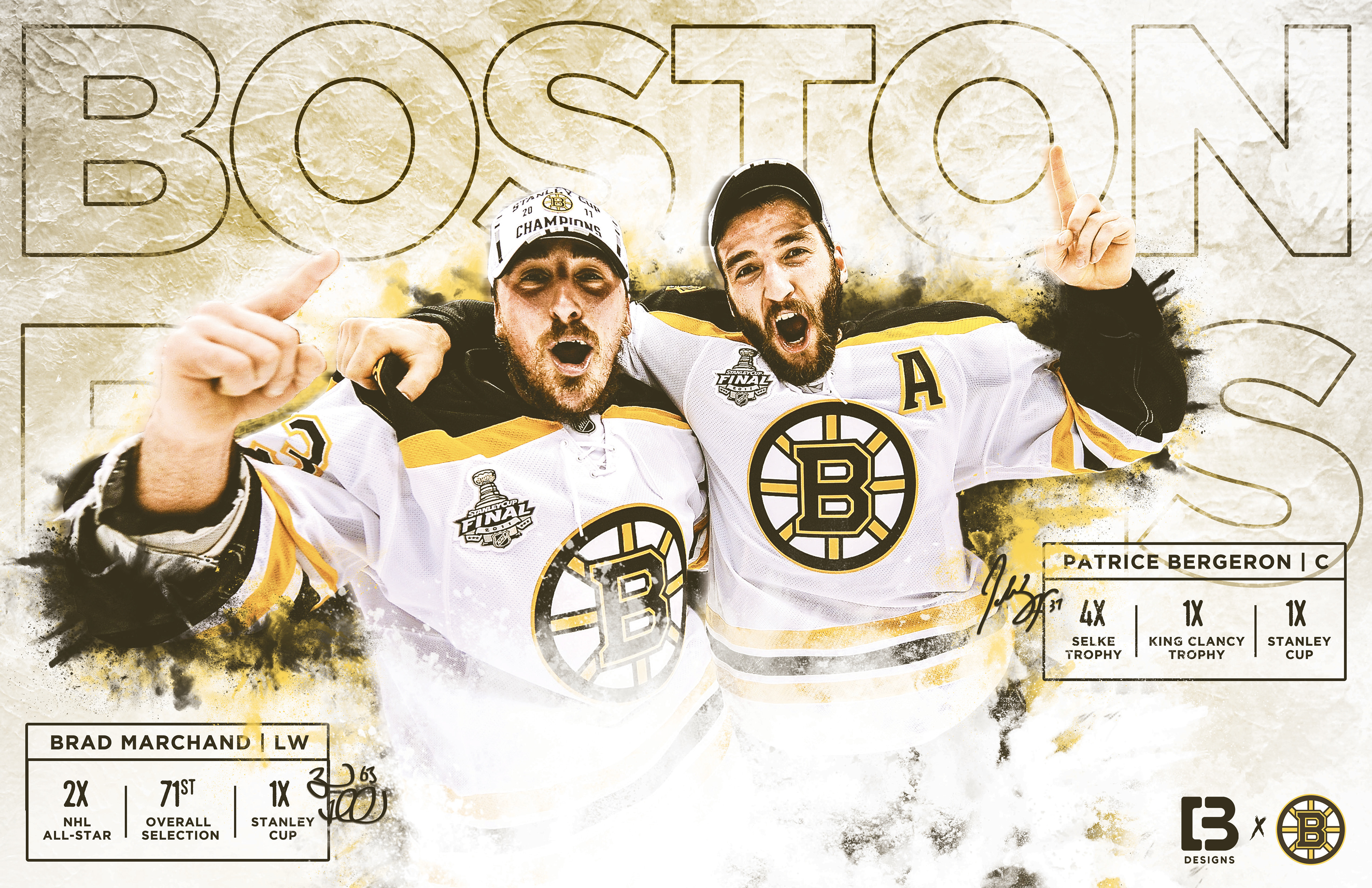 Bergeron & Marchand Poster