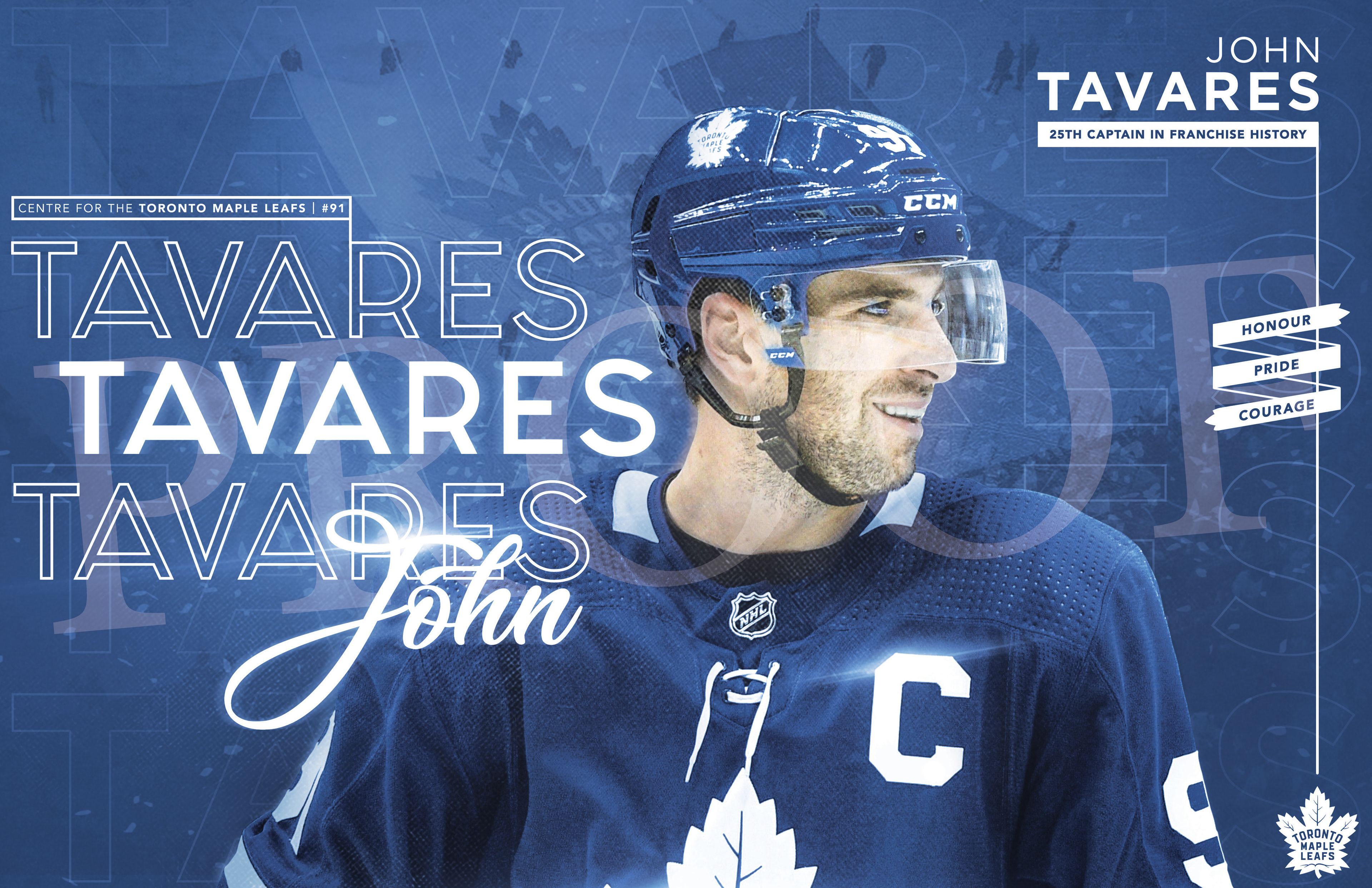John Tavares - 11"x17" Poster