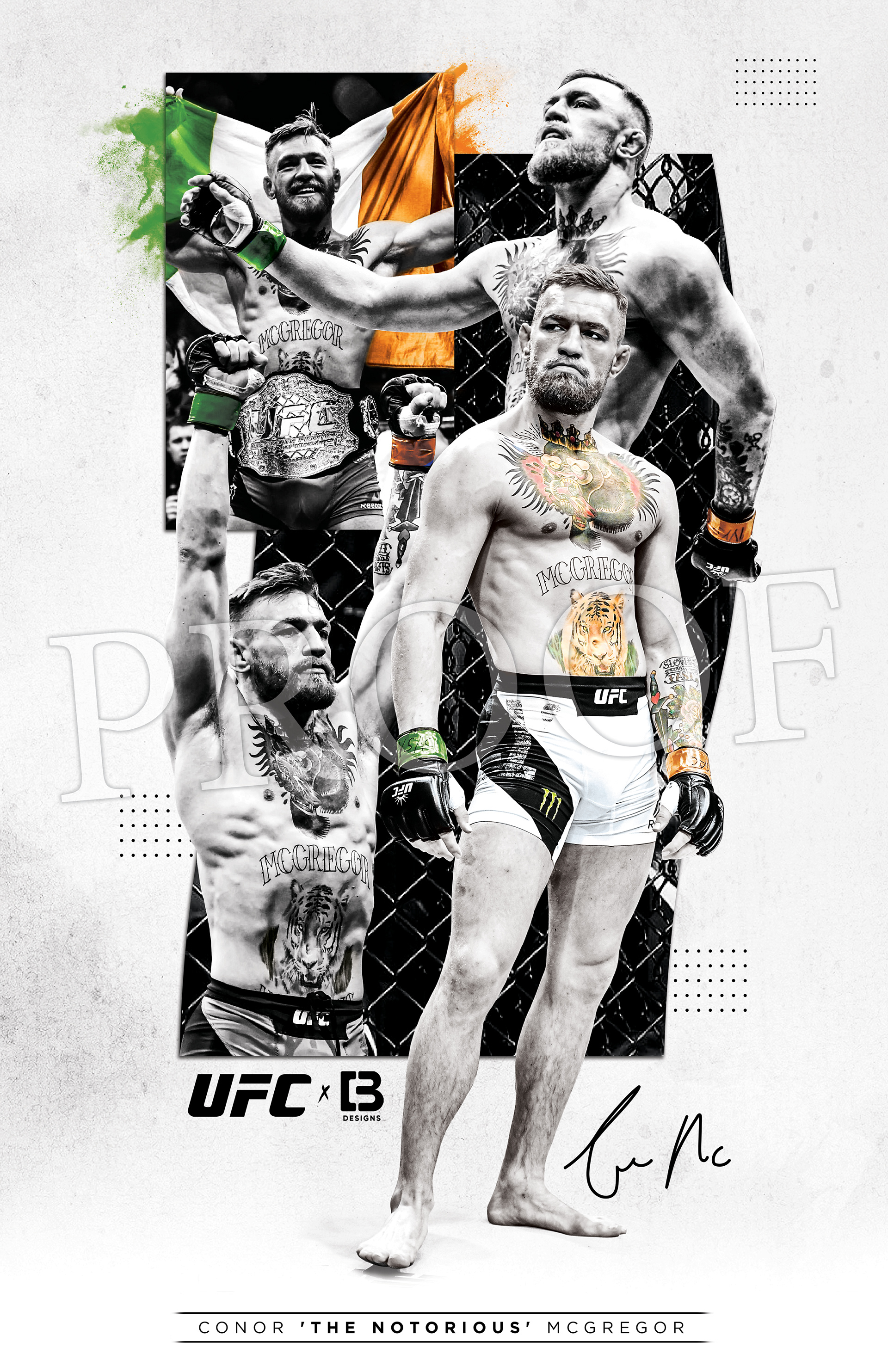 Conor ' The Notorious' McGregor - 11"x17"