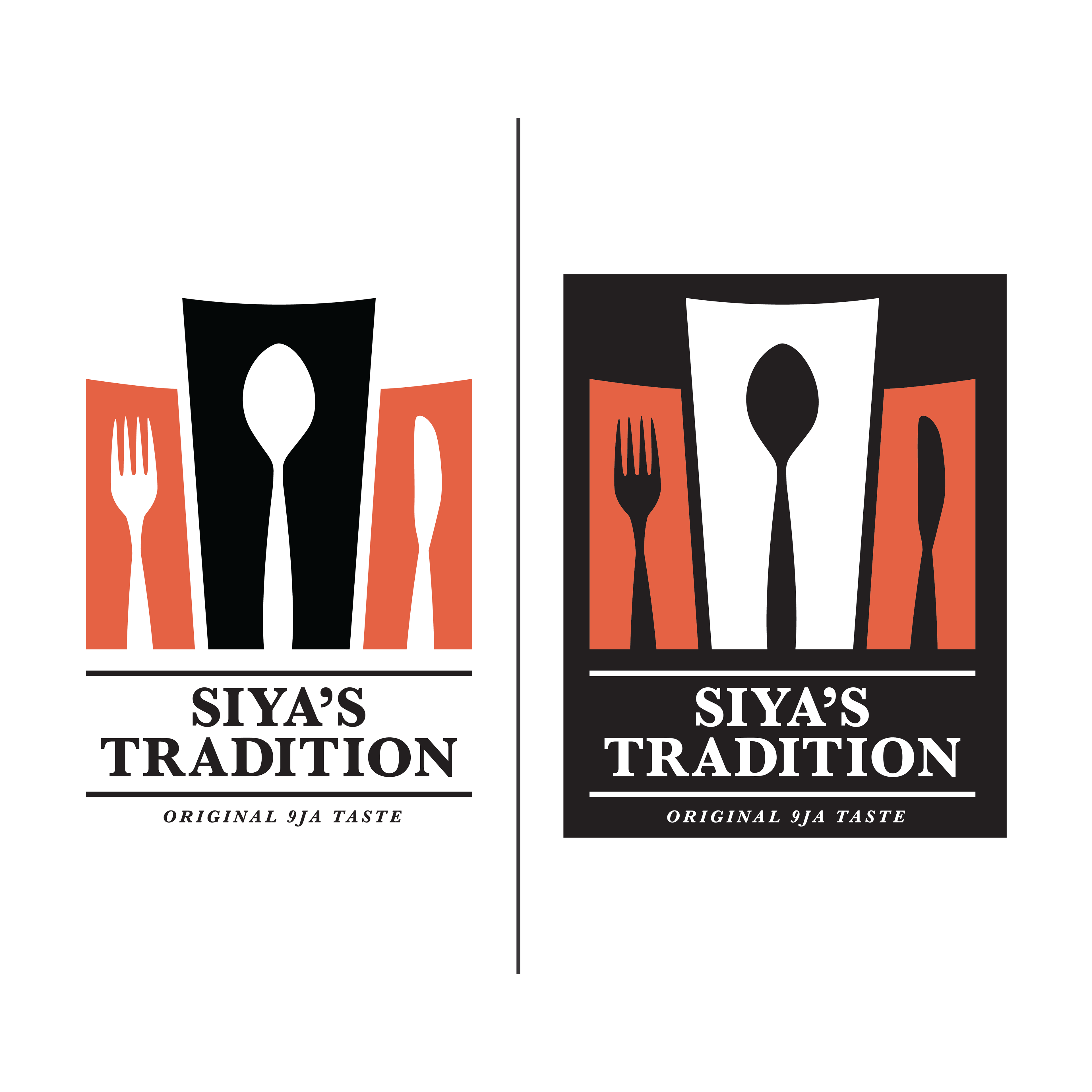 Siya's Tradition Colour & B&W Logos