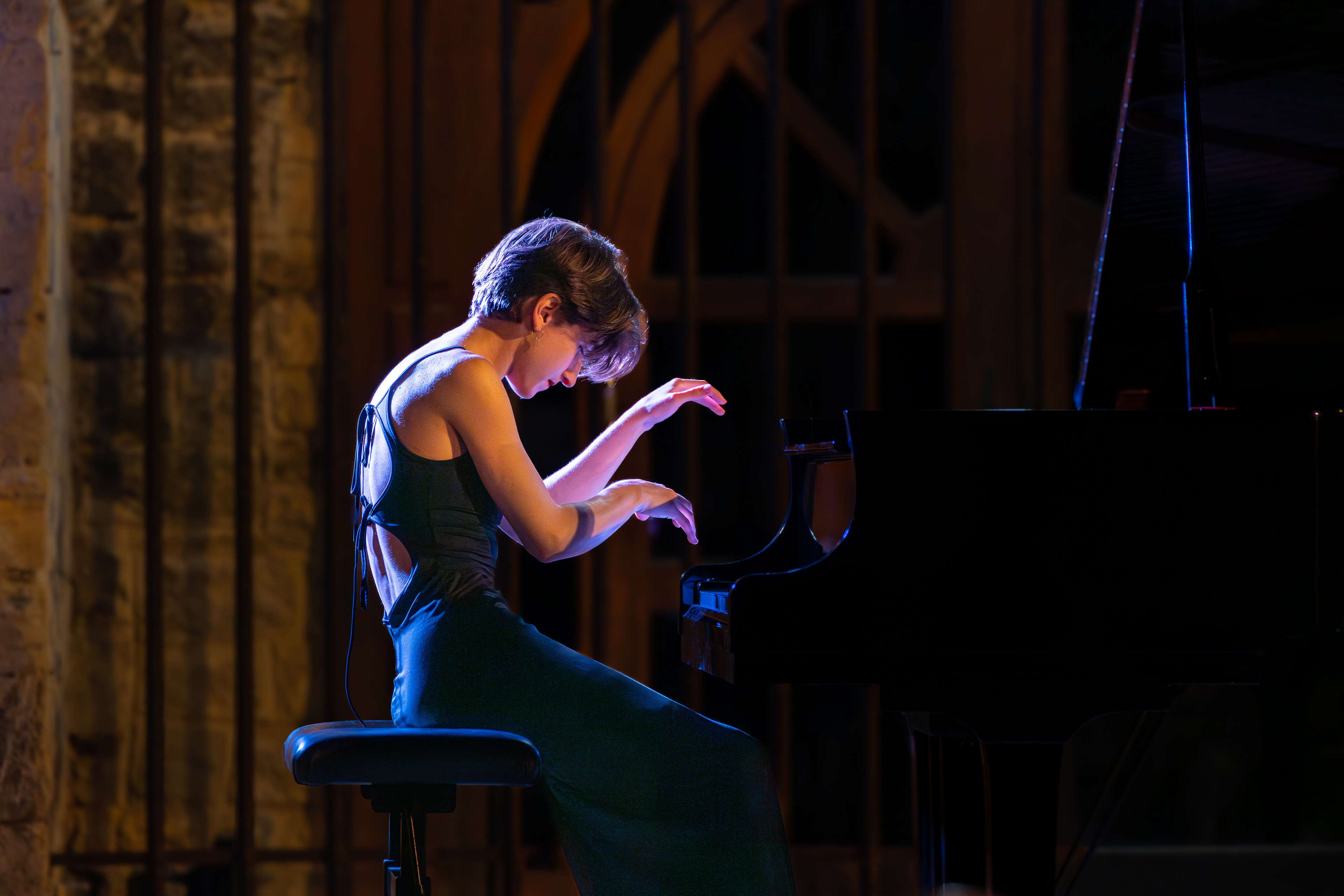 Bella Schutz, piano Les Soirées du Castellet 2024 Concert Beethoven, Schumann, Scriabine