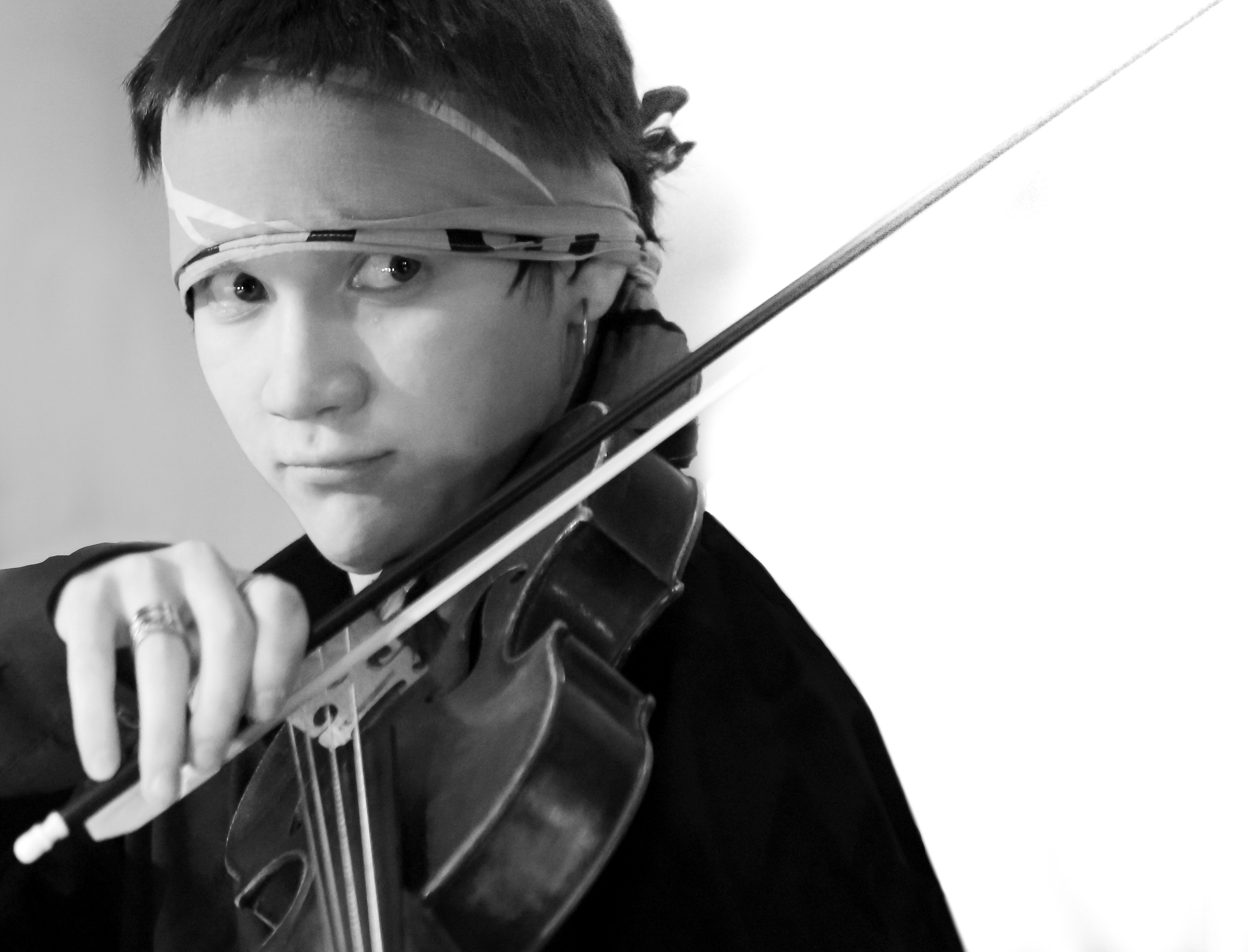Augustin Lusson violon Chapelle du Sacré Coeur, Aix-en-Provence Concert Bach, Ascension 2015