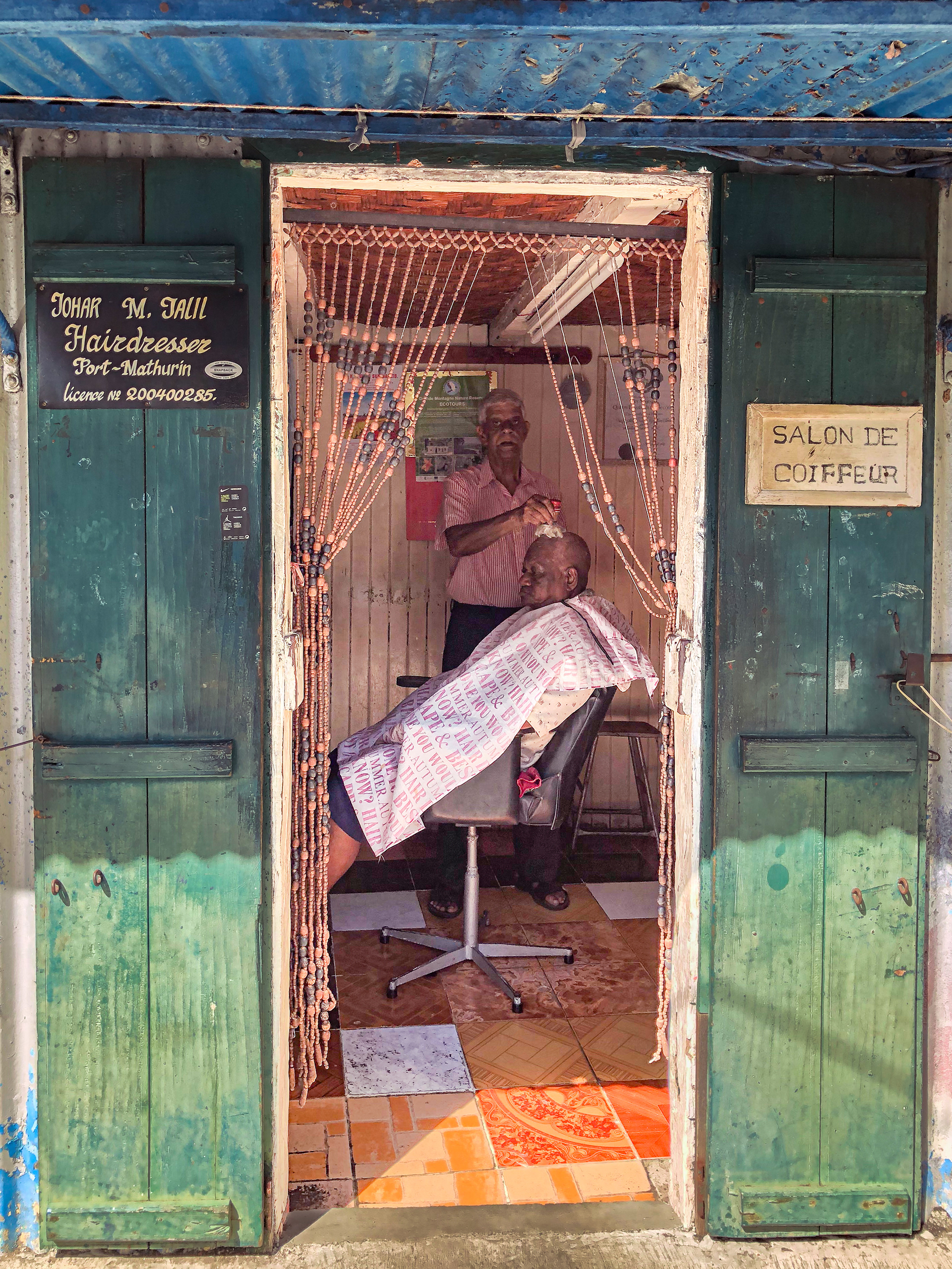 Rodrigues 2023 / Coiffeur à Port-Mathurin