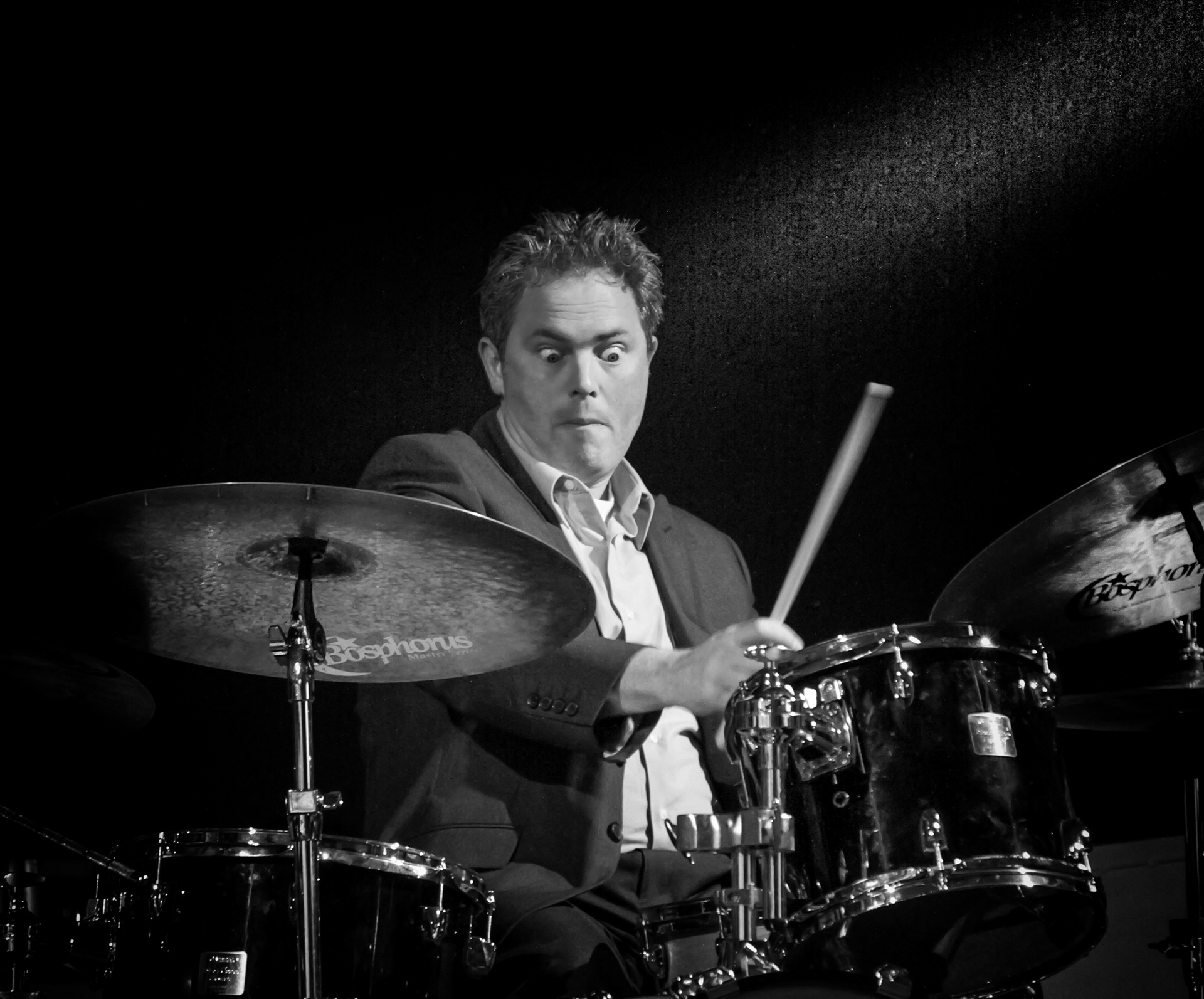 Jim White, batterie North Colorado University Jazz Quintet Mérindol 2012