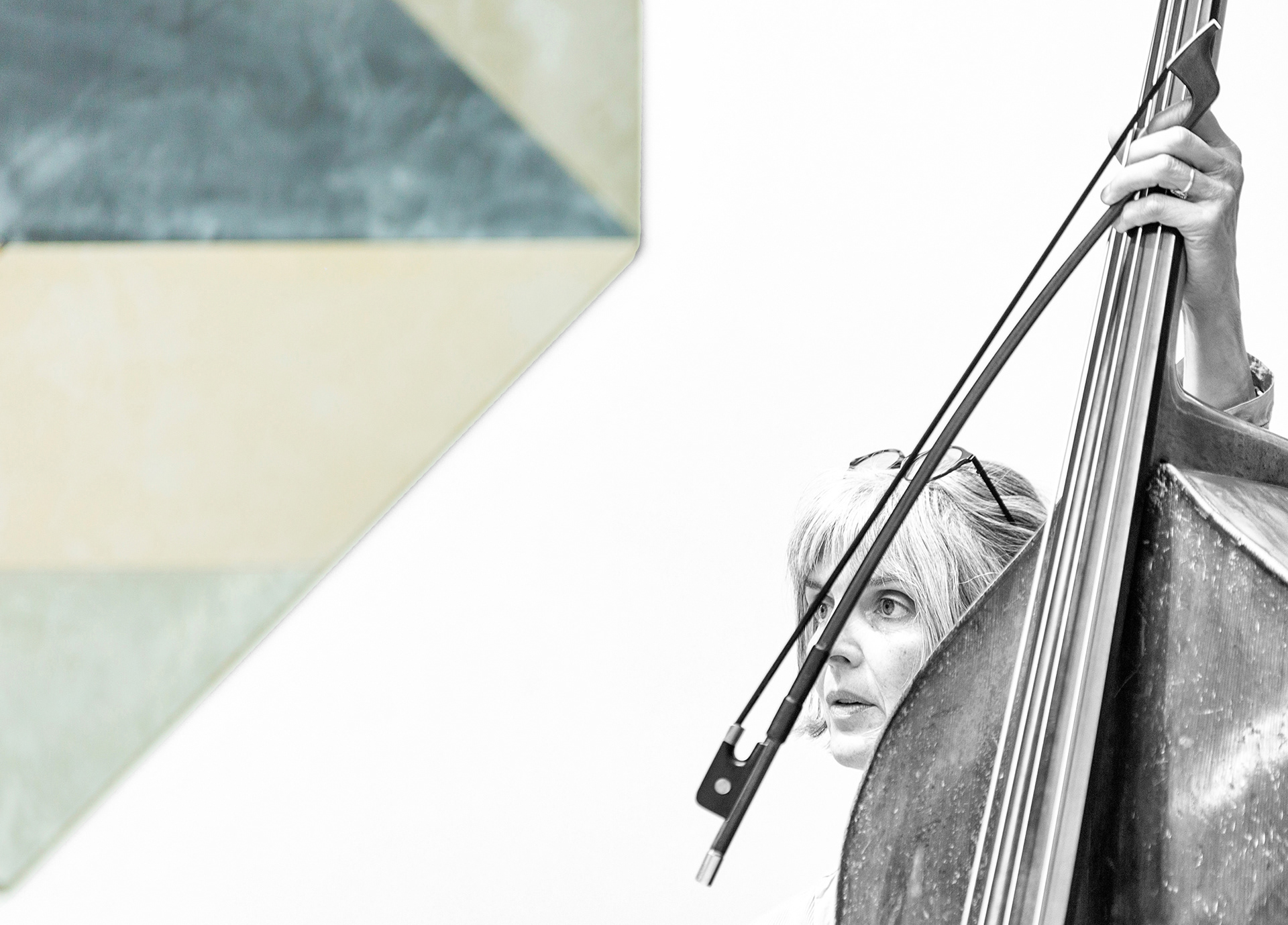 Christiane Ildevert contrebasse Fondation Vasarely, Aix-en-Provence Concert musique Hongroise 2018