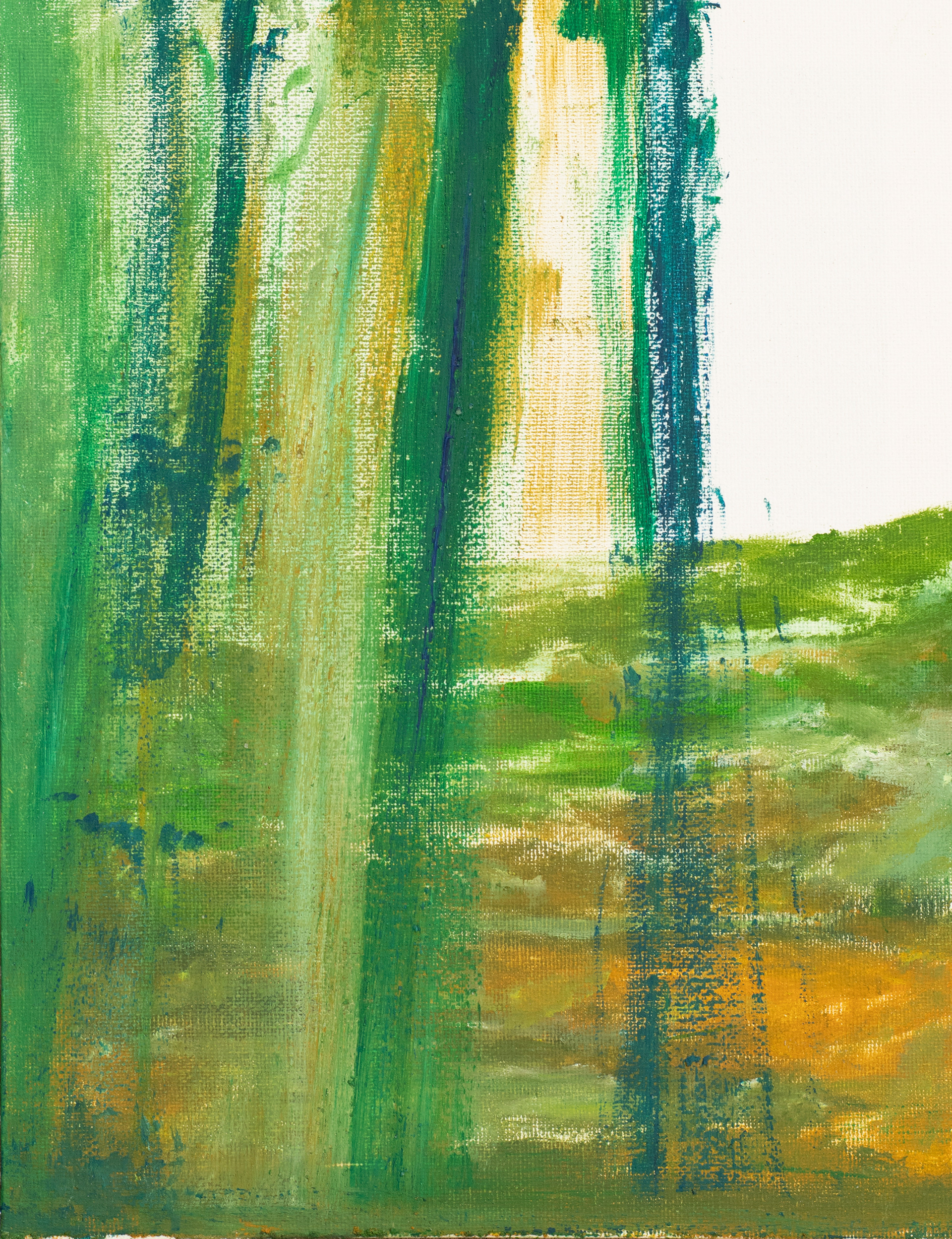 35. WATER FALLING PILBARA, acrylic on canvas, 30x23cm