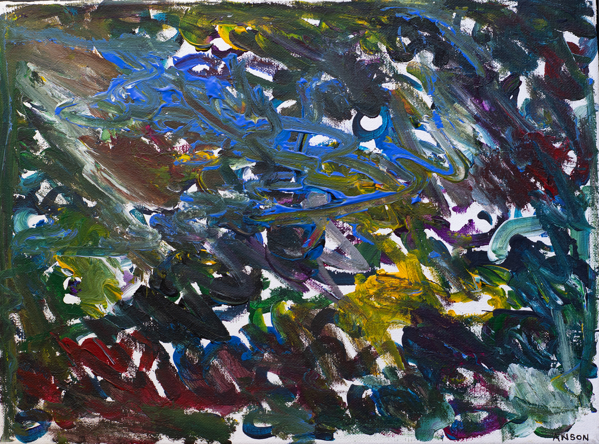 78. INJINUP SPA, acrylic on canvas, 40x30cm