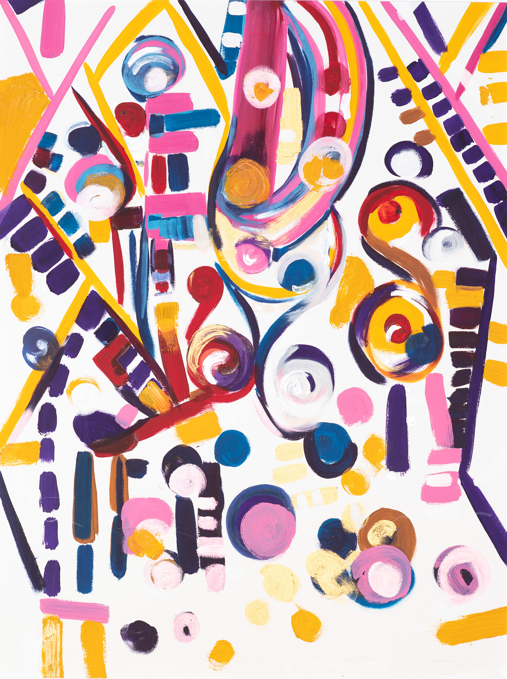 15. CHEER, acrylic on canvas, 108x82cm