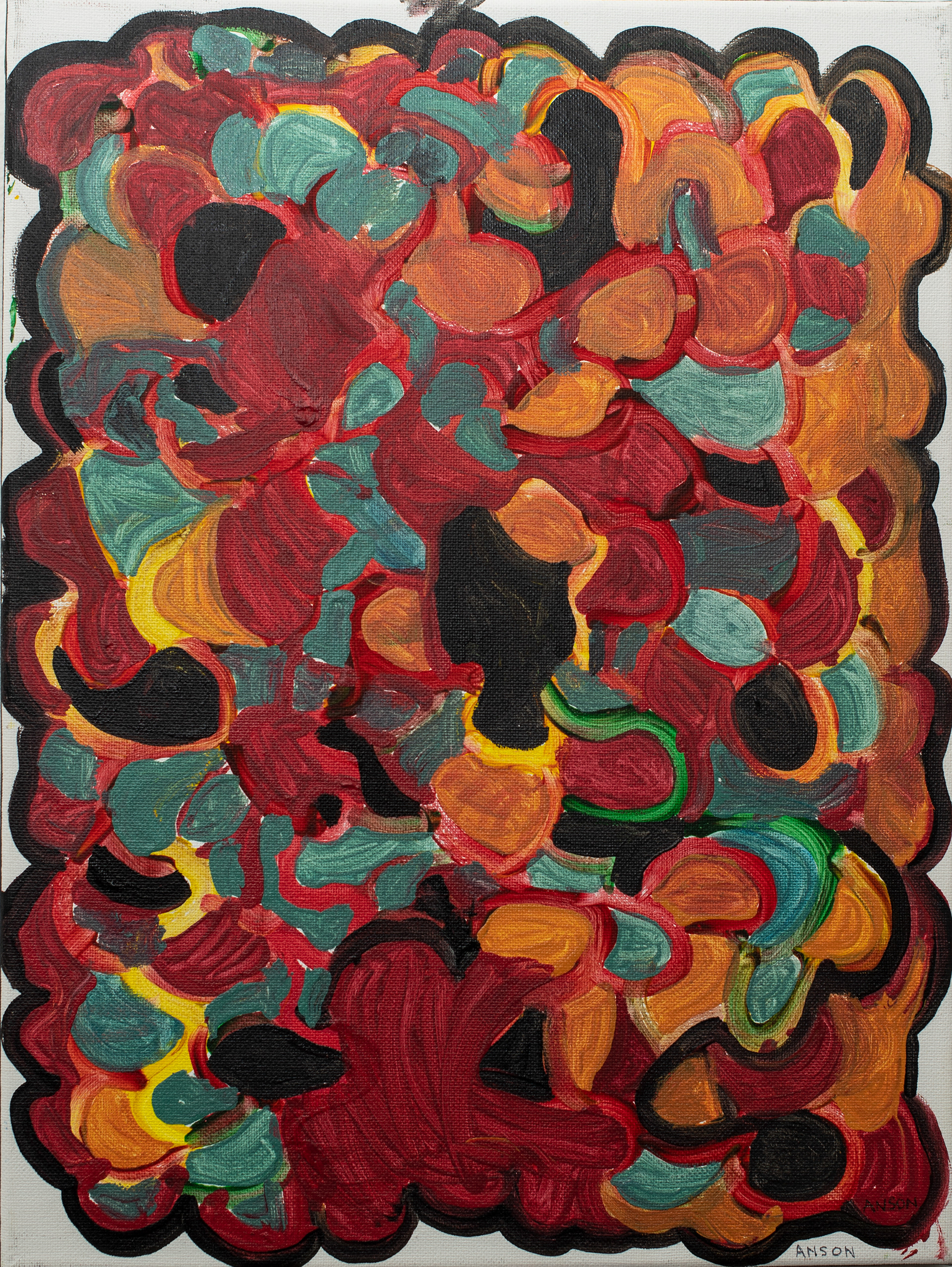 69. DAY, acrylic on canvas, 40x30cm