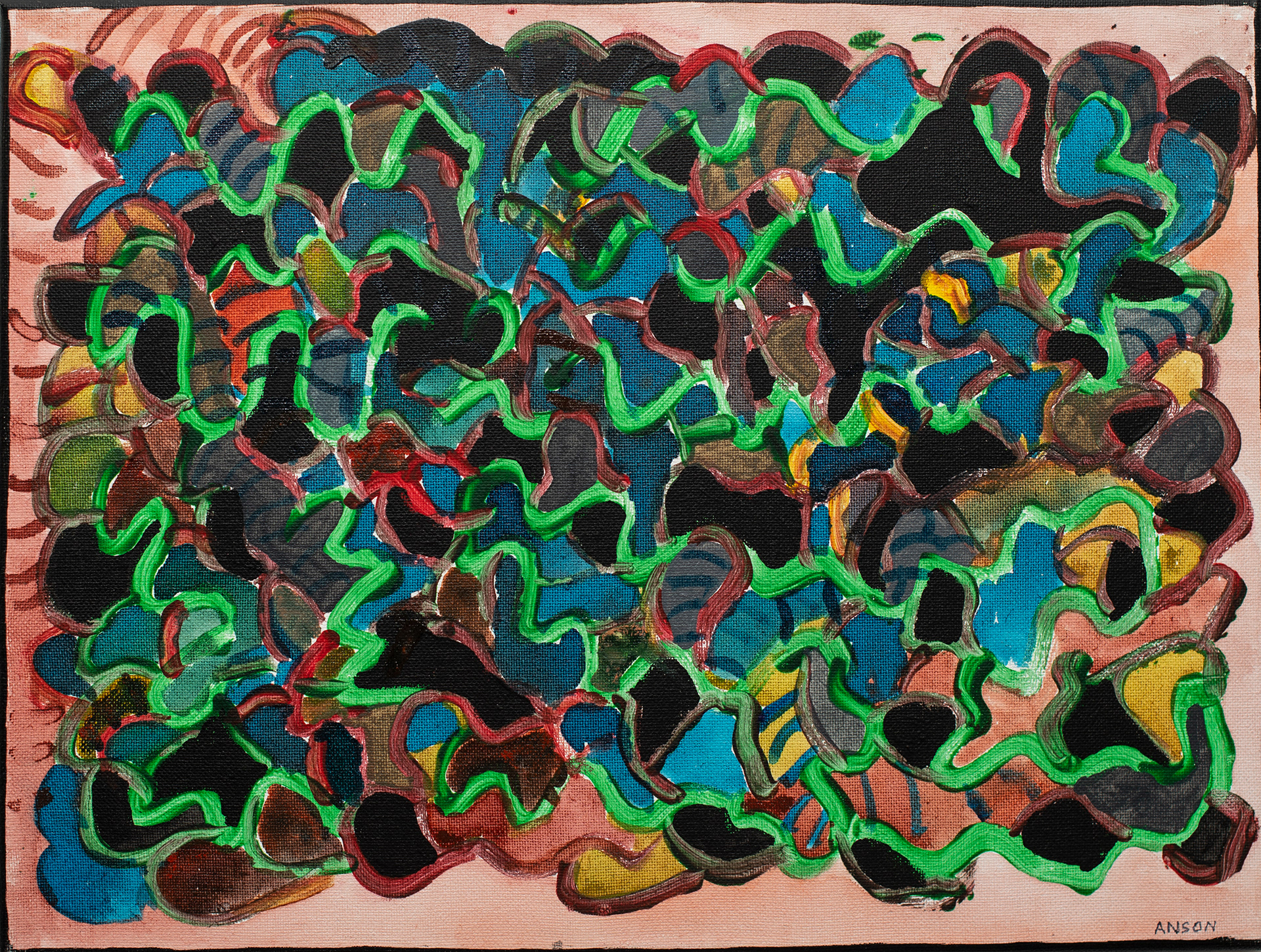 61. LAZY DAYS, acrylic on canvas, 40x30cm