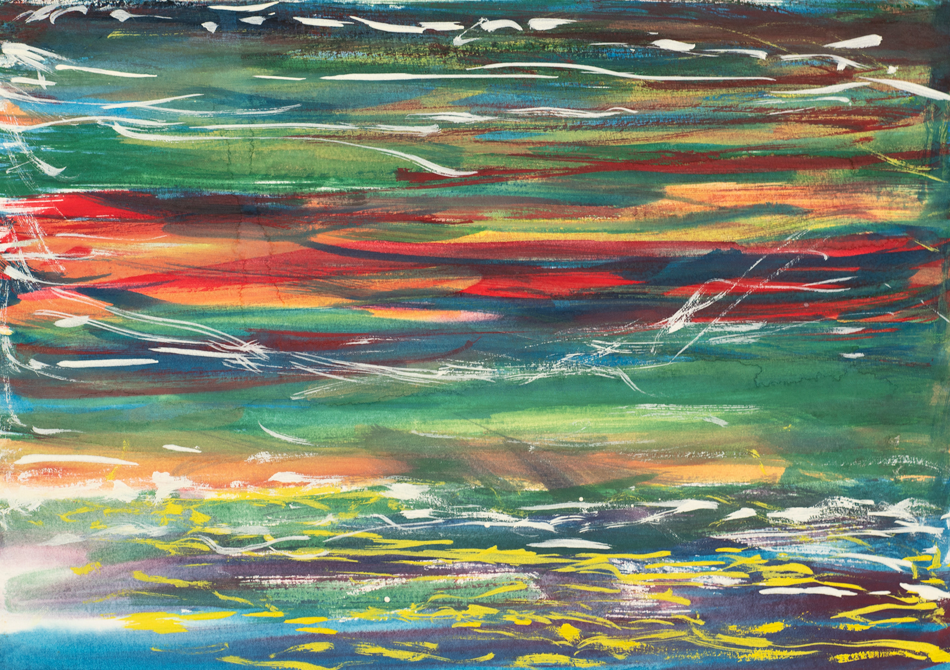 27. KEV - THIS MAKES ME FEEL HAPPY, acrylic one paper, 42x29.5cm