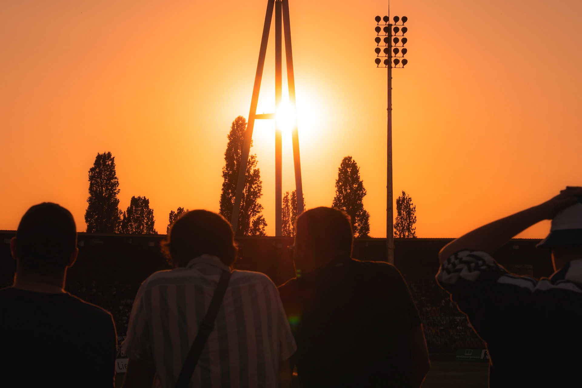 2023 - Berlin - Friedrich-Ludwig-Jahn-Sportpark - Hertha Fans gegen den BFC