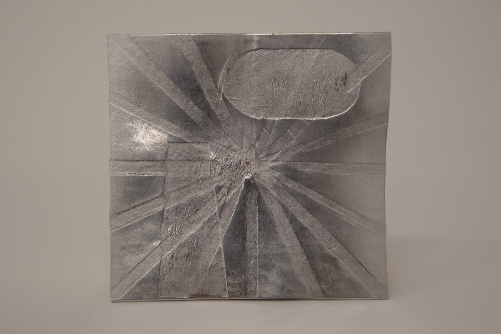 Rolled aluminium collage 1