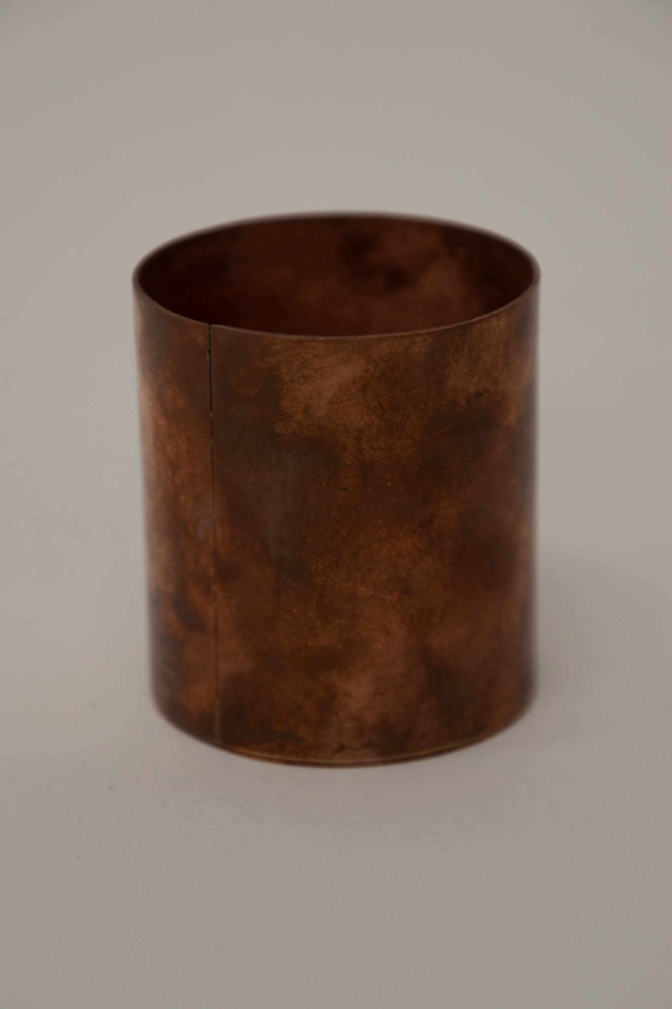 Soldering and shaping a copper vessel