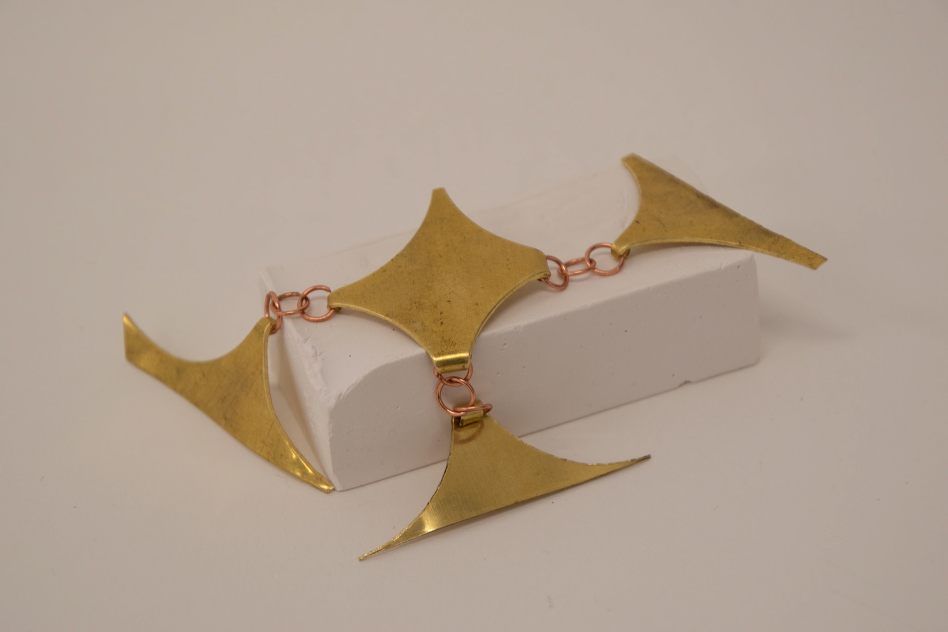Cold connection using jump rings 3 (rejoining a piece)