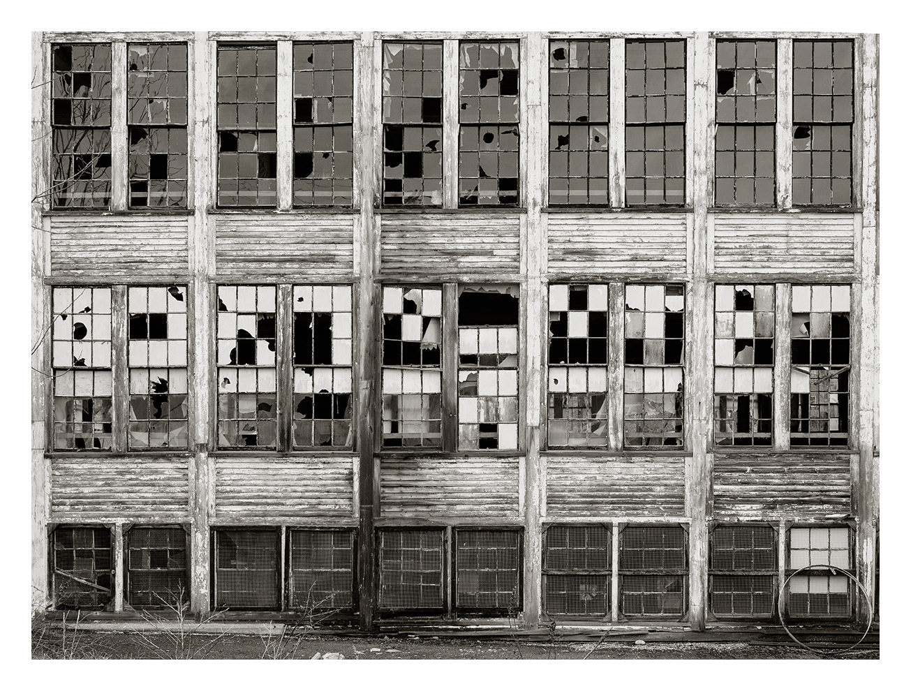 Windows, Kezar Falls Woolen Mills, Kezar Falls, ME