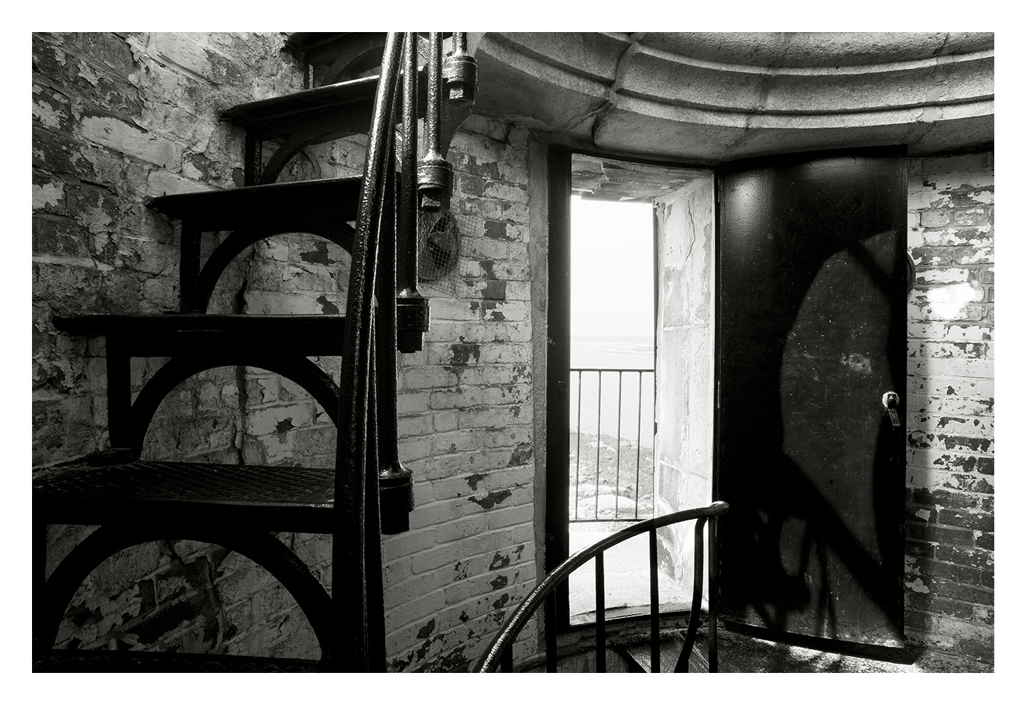 North Tower Gallery and Stairs to Lantern Room
