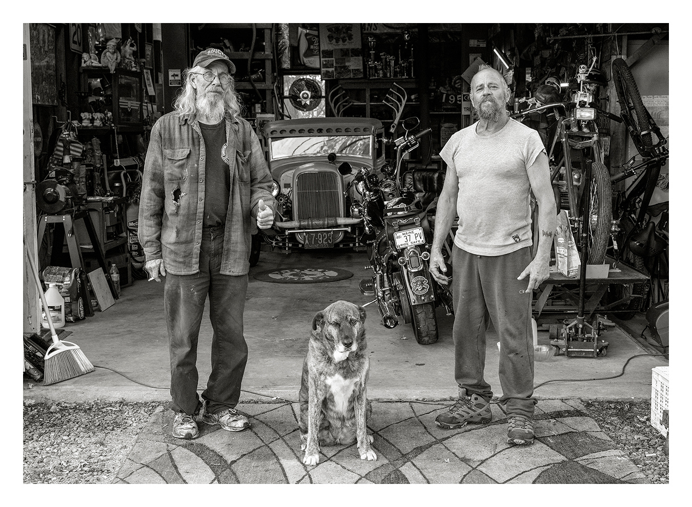 John, Bramble, and Mike, South Eliiot, ME